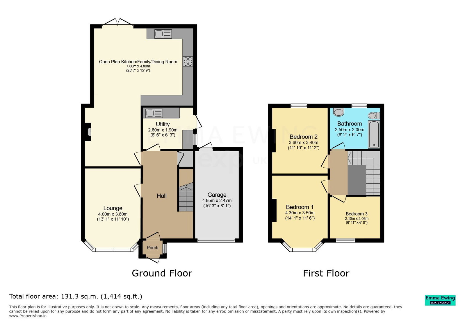 261, Durdar Road, Carlisle floorplan