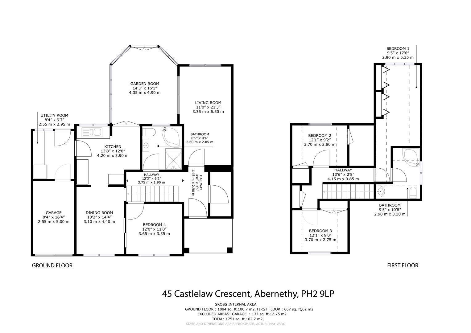 45, Castlelaw Crescent, Perth floorplan
