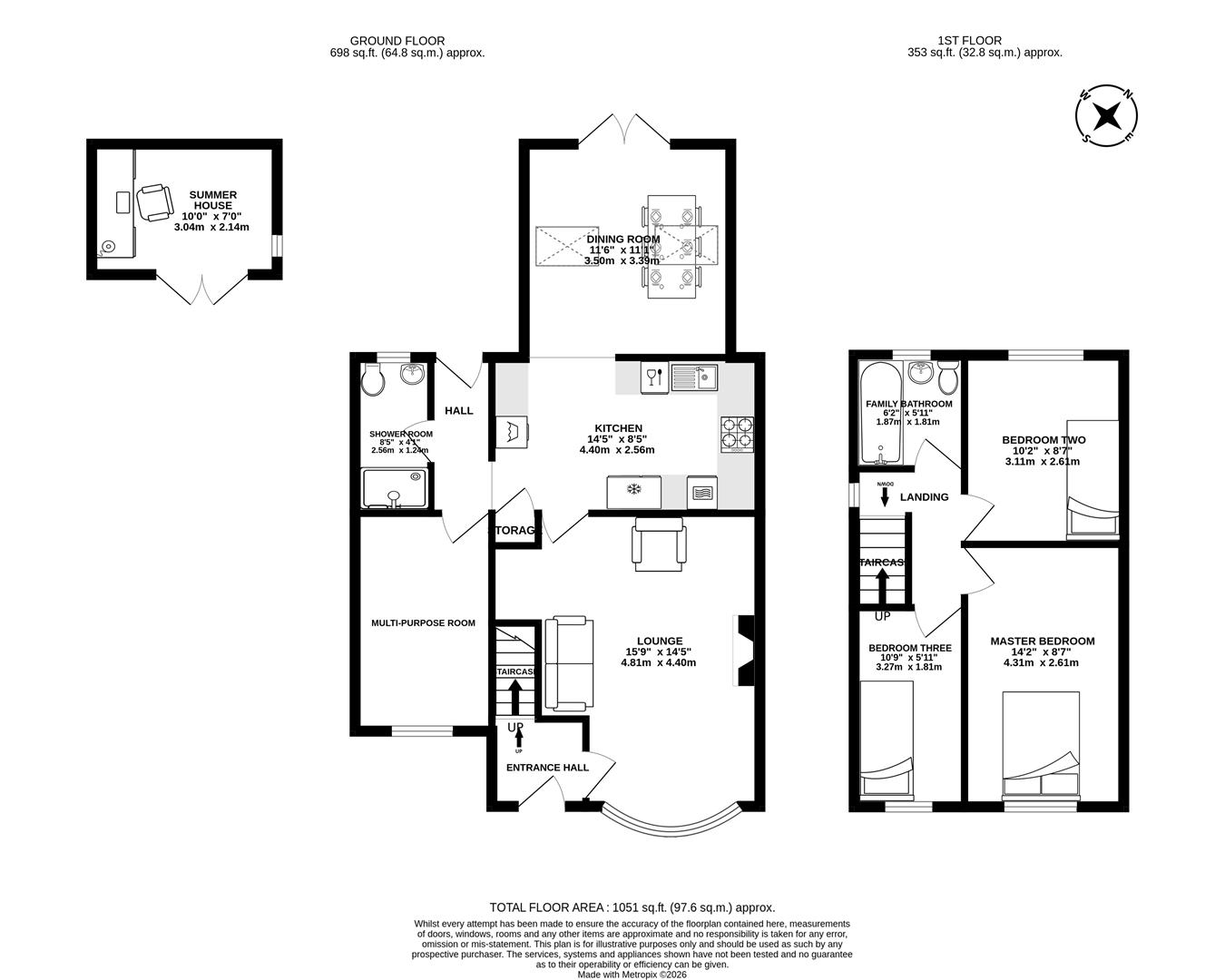 5, Furness Close, Chorley floorplan