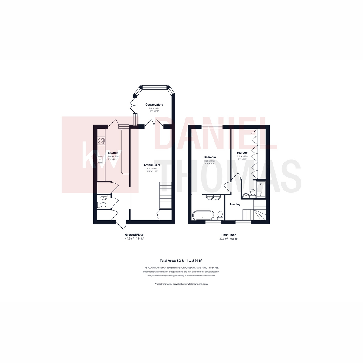 155, Longcroft Drive, Waltham Cross floorplan