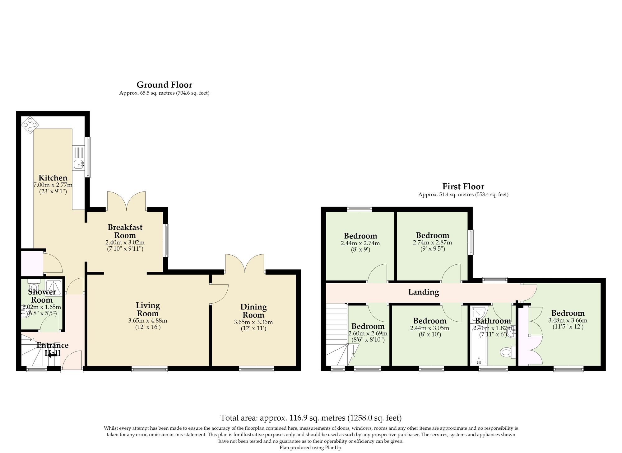 1 Howard Street, Norwich floorplan