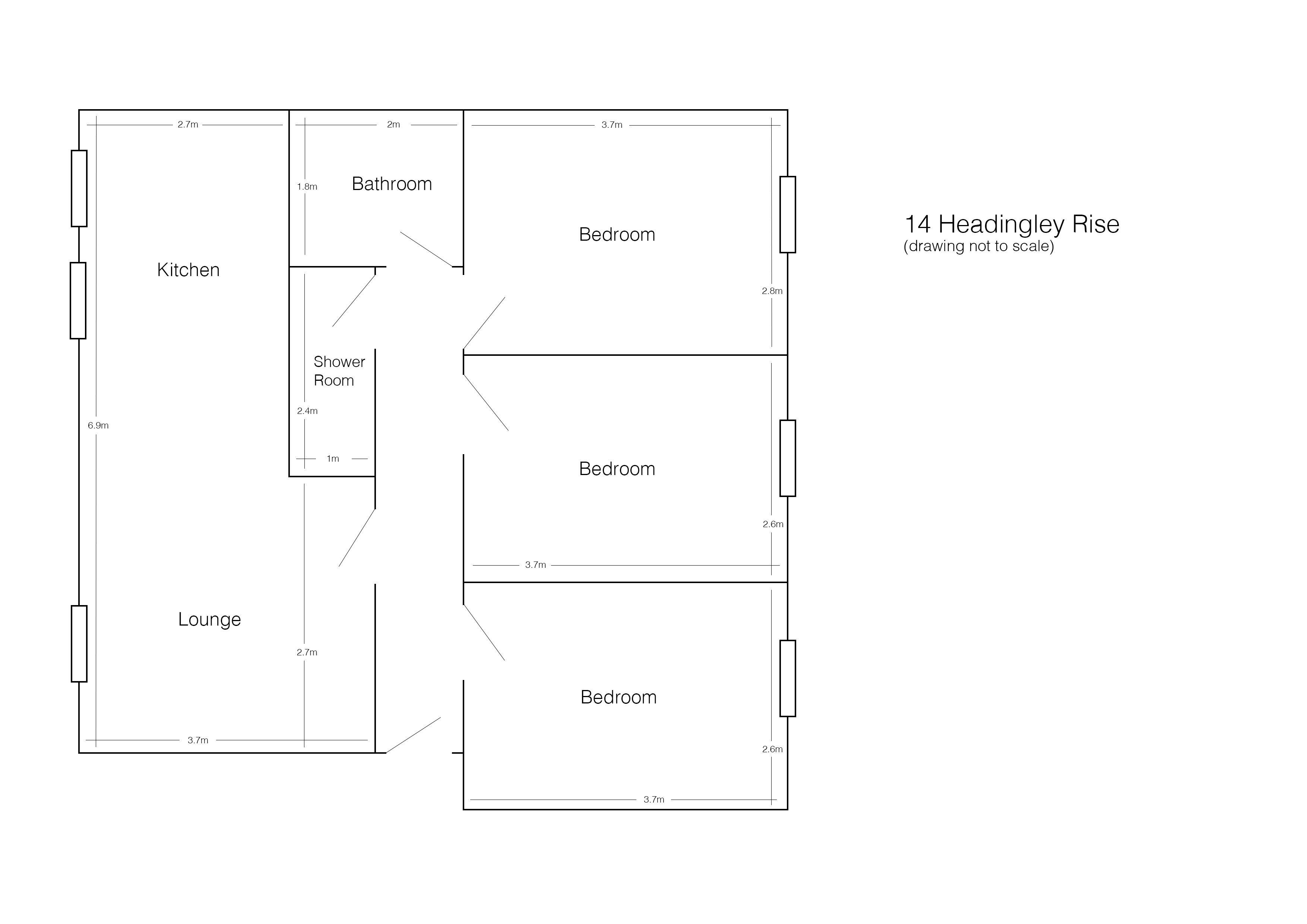 3 Bedrooms Flat to rent in Welton Road, Hyde Park, Leeds LS6