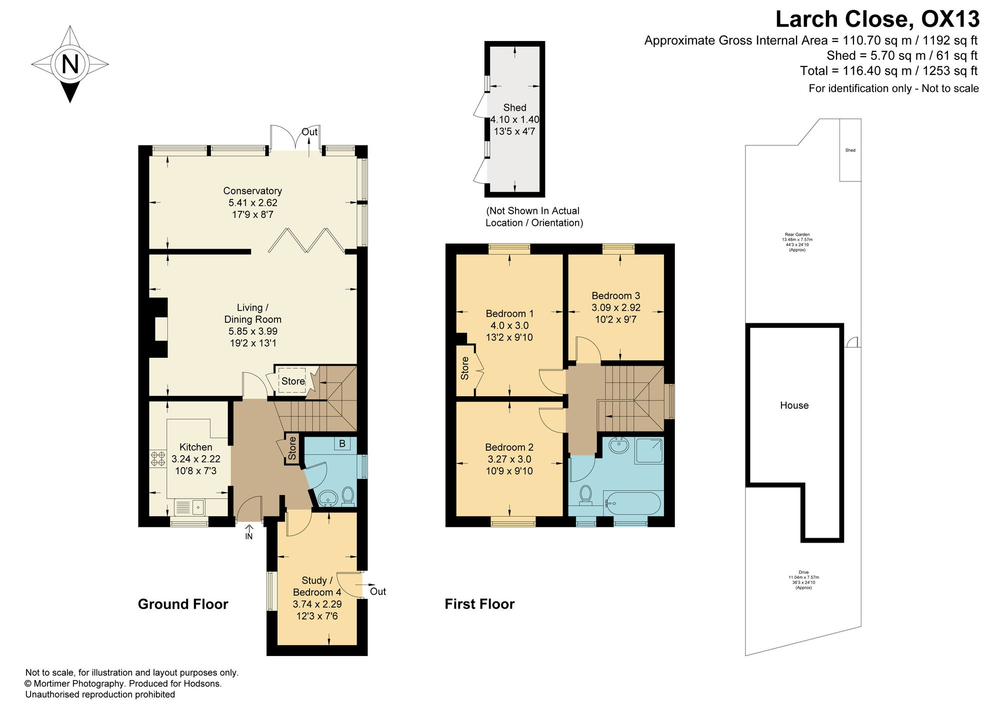 7 Larch Close, Abingdon floorplan