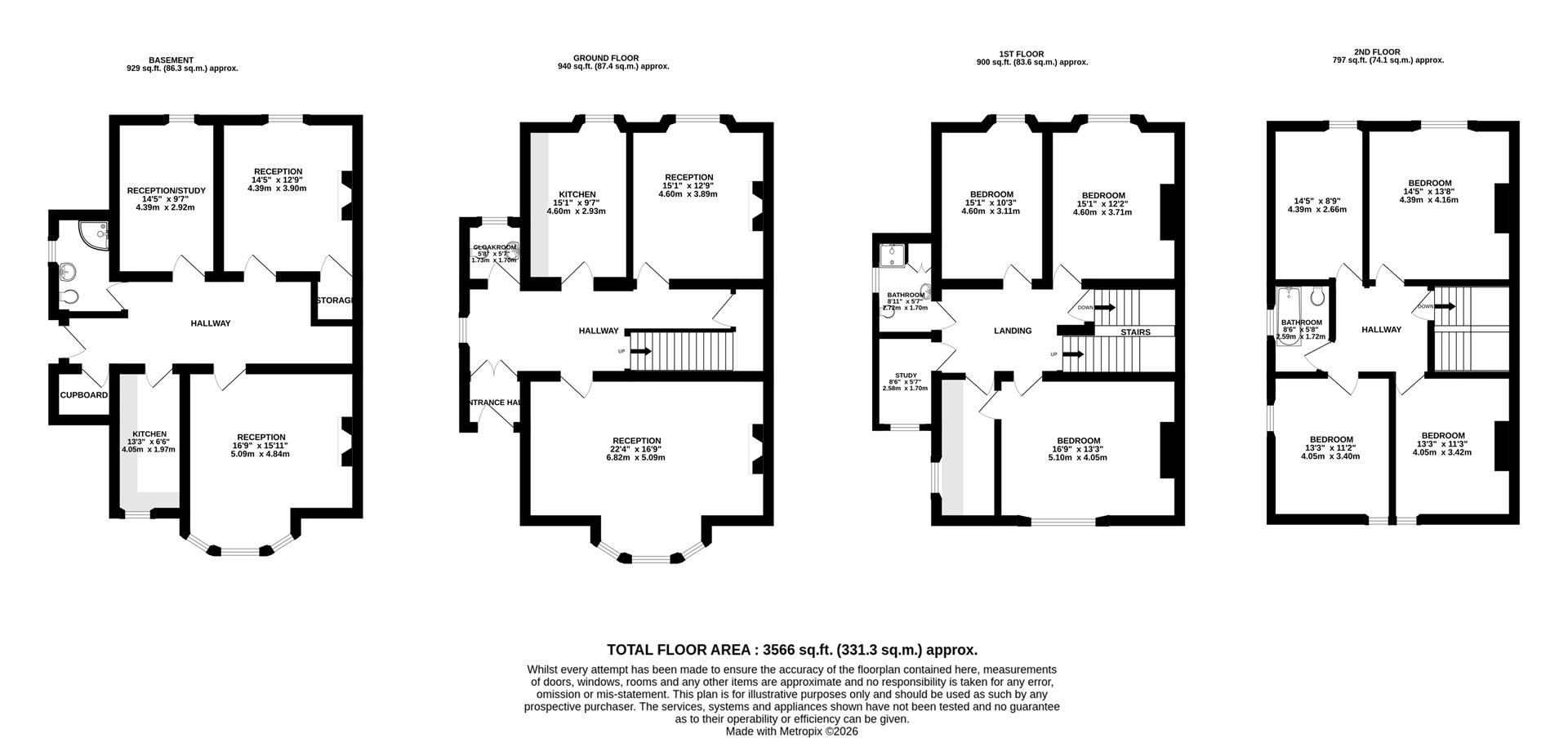 24, Ashgrove Road, Bristol floorplan
