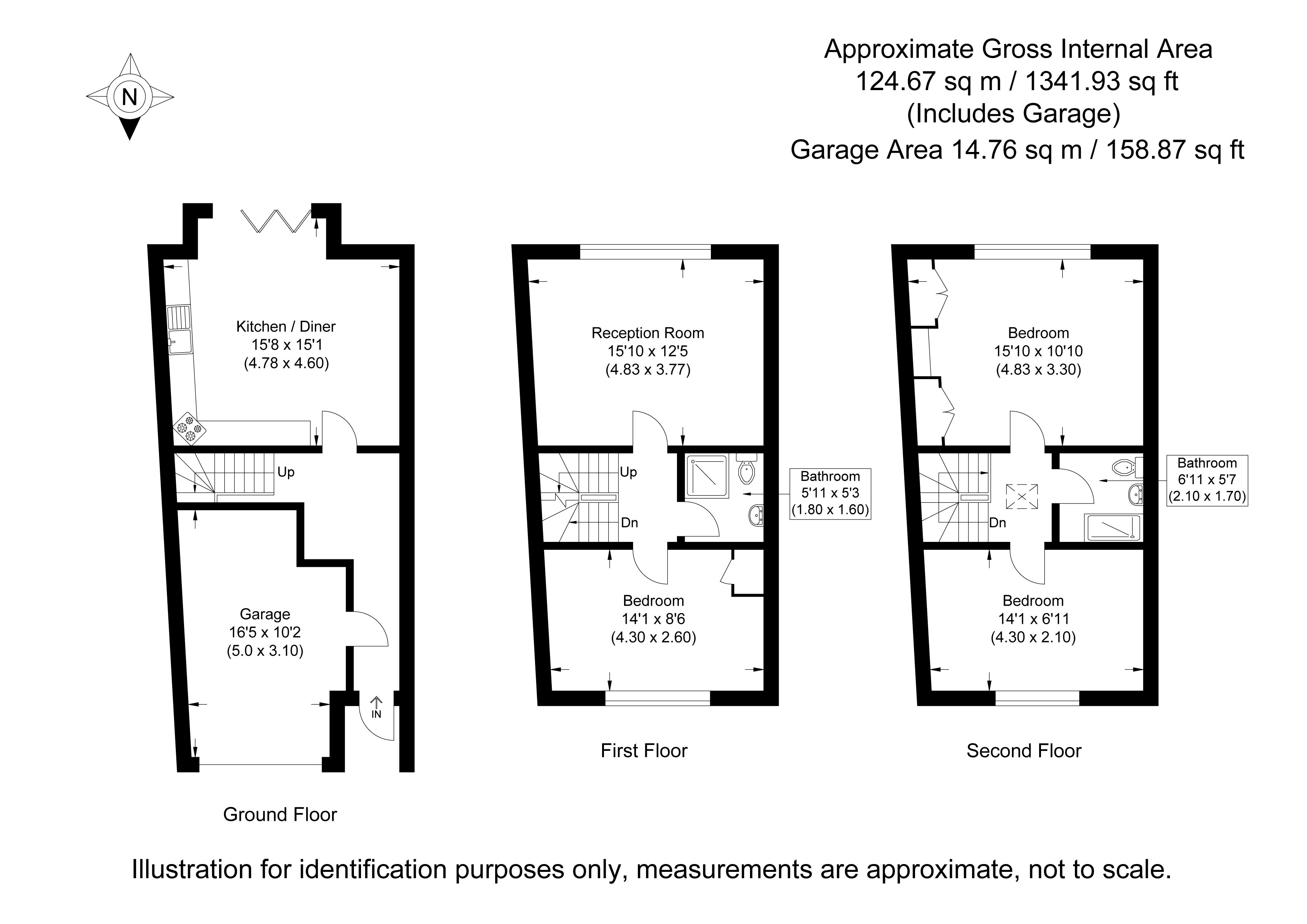 13, Twin Foxes, Woolmer Green floorplan