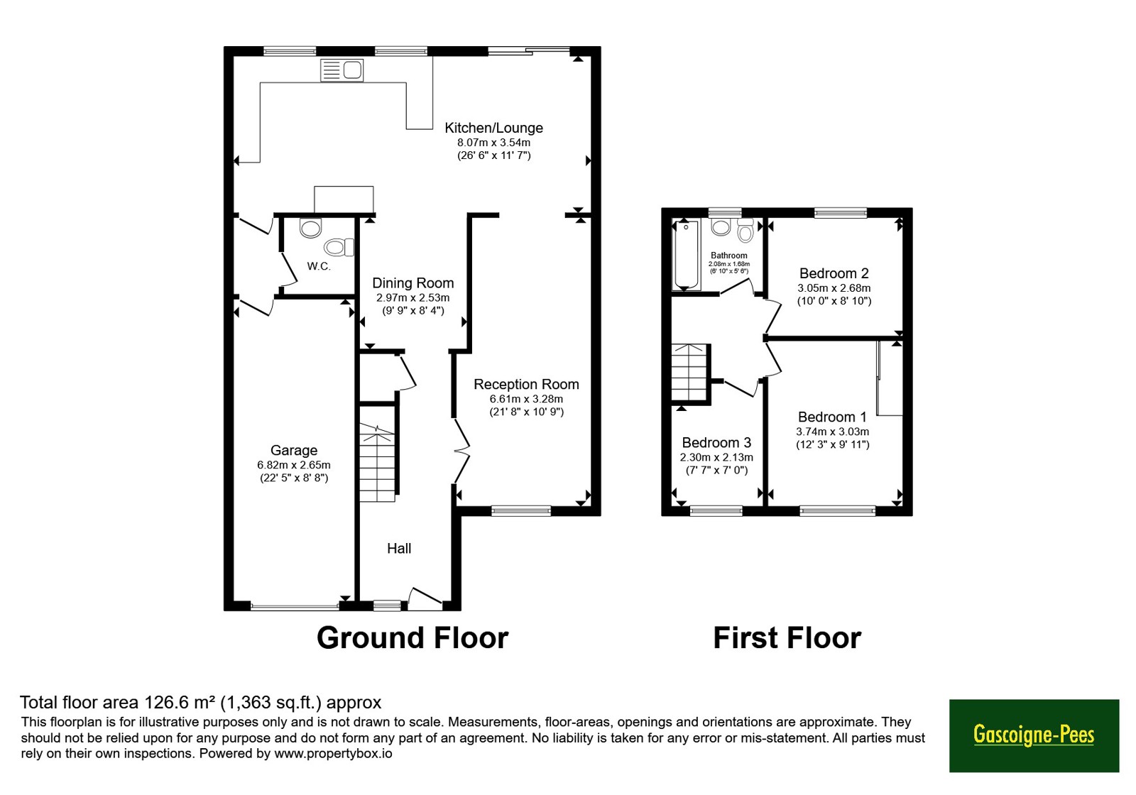 67, Miltons Crescent, Surrey floorplan