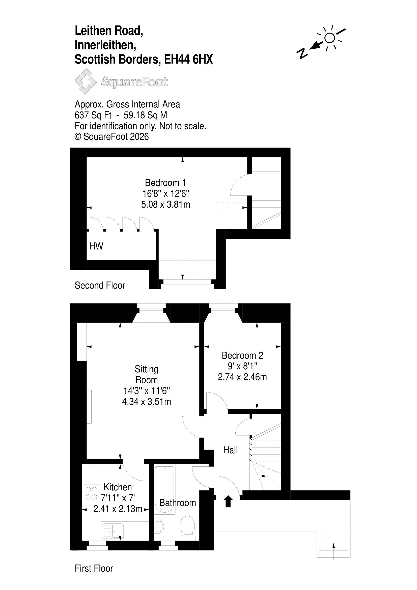 41A, Leithen Road, Innerleithen floorplan