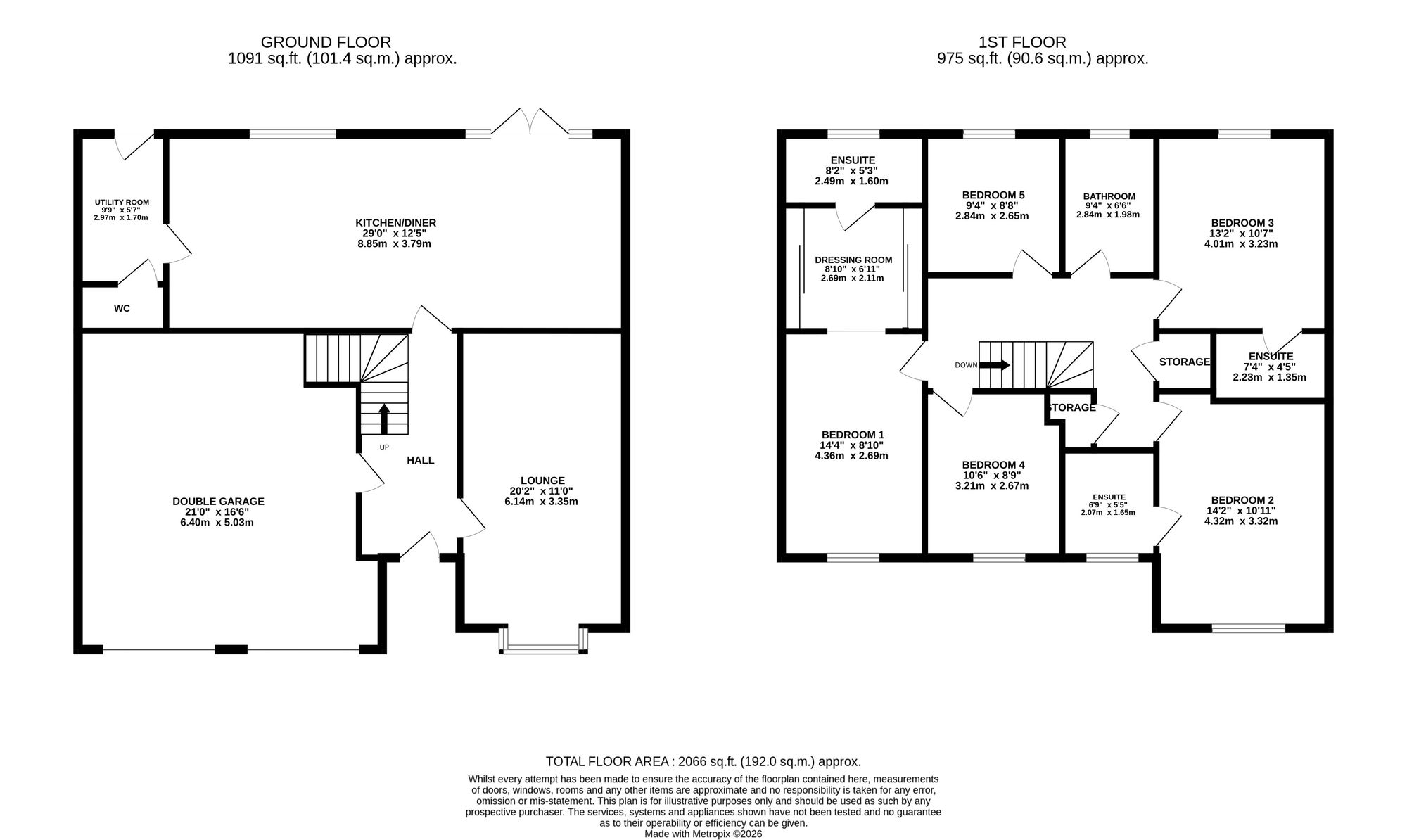 35 East Avenue, Crewe floorplan