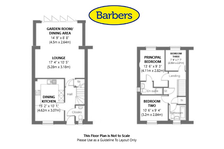 43, Leighton View, Market Drayton floorplan
