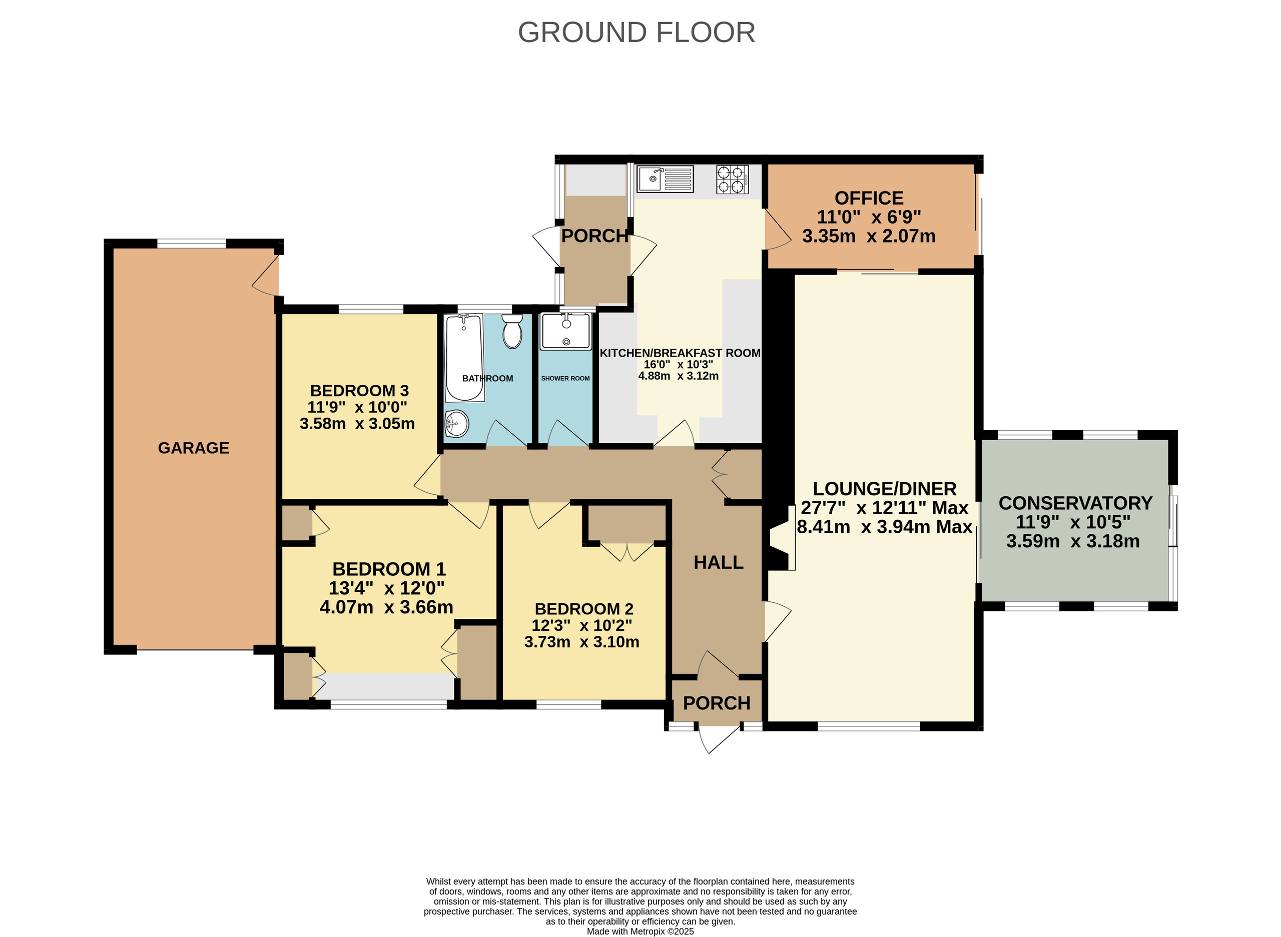 13 Underhedge Gardens, Portland floorplan