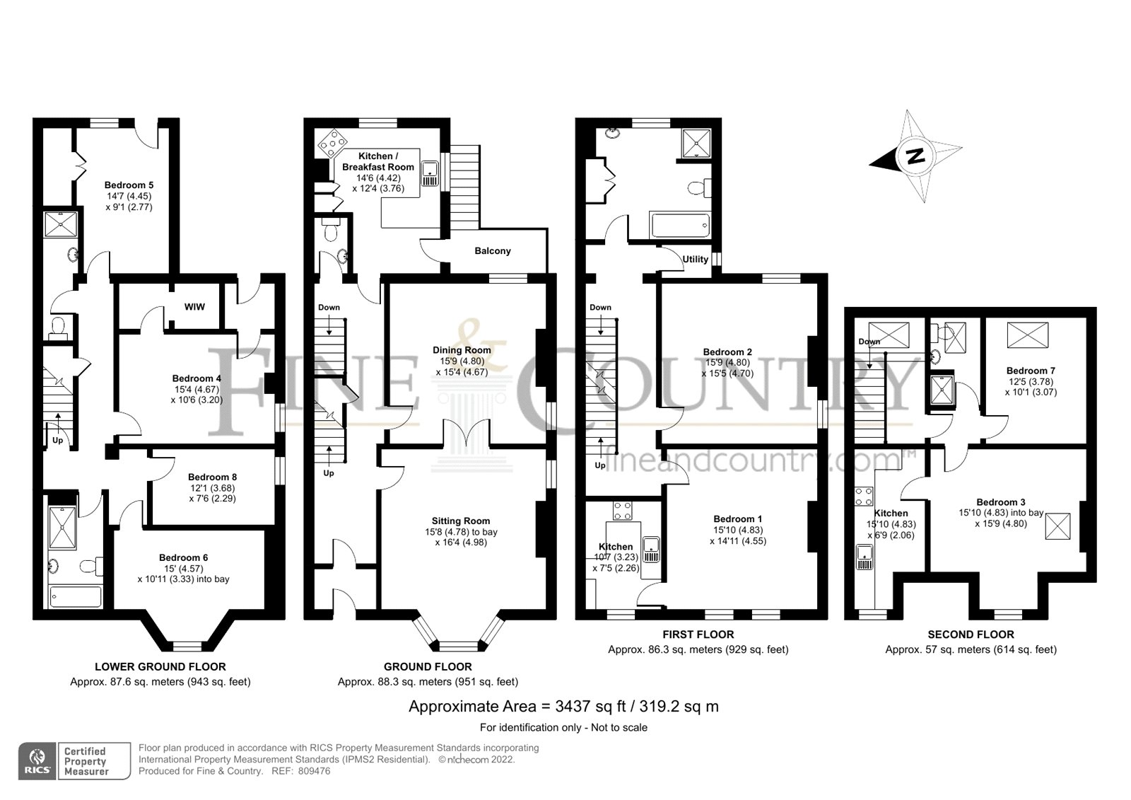 Harrogate Road, Moortown, Leeds, West Yorkshire LS17, 6 bedroom semidetached house for sale