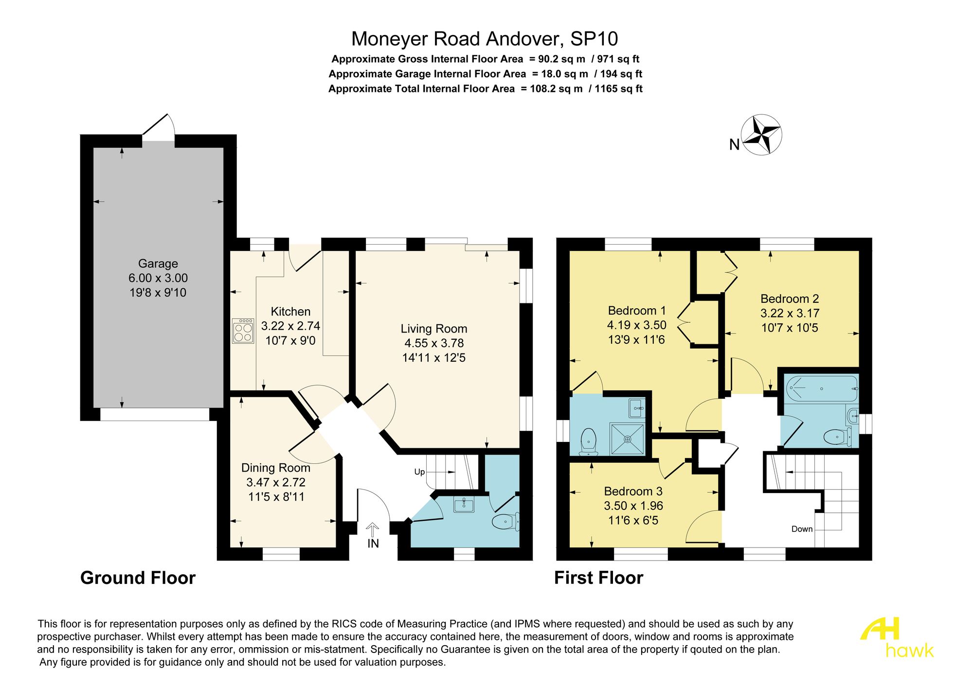 9 Moneyer Road, Andover floorplan