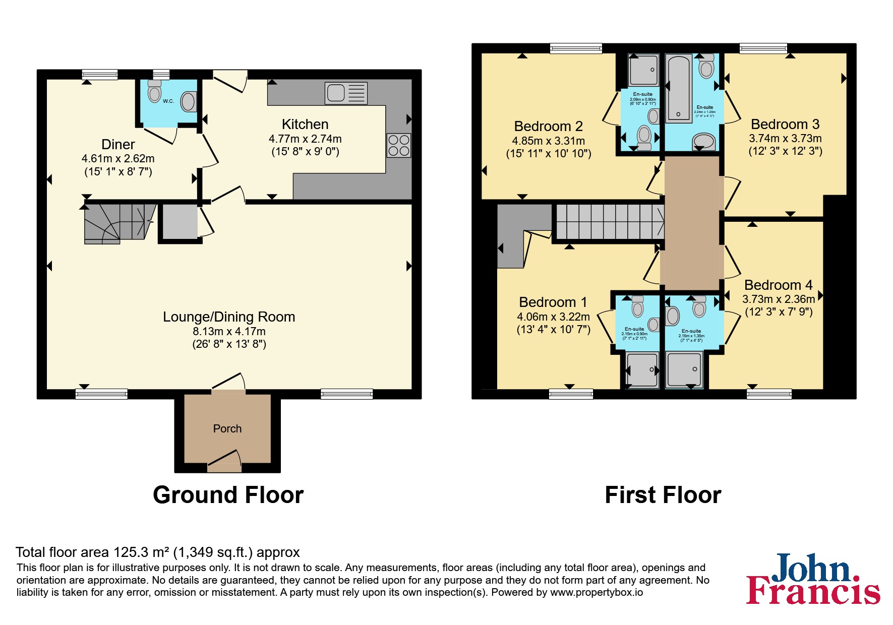 Y Lon,, Station Road, Abercrave floorplan