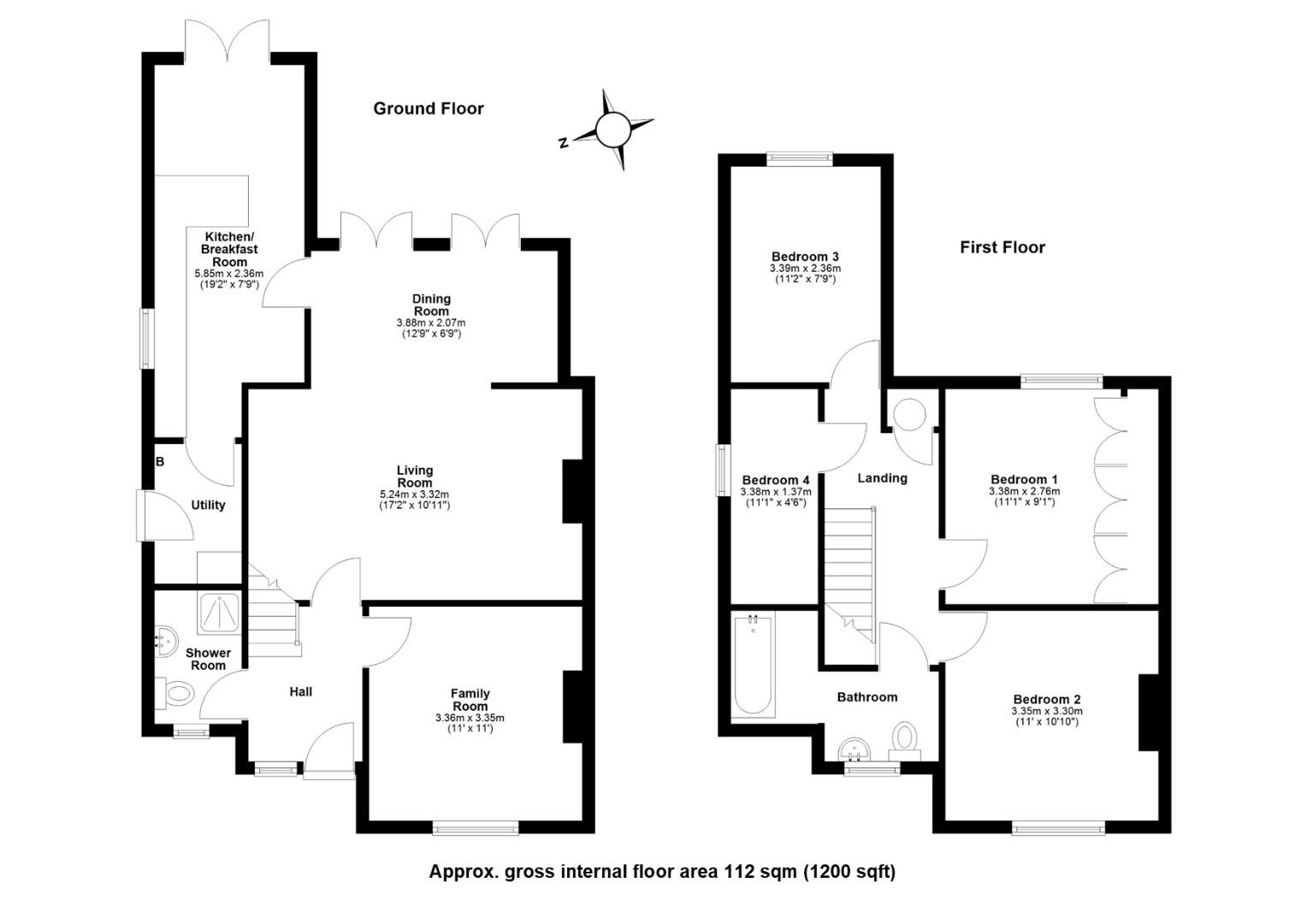 80, Haverhill Road, Stapleford, Cambridge floorplan