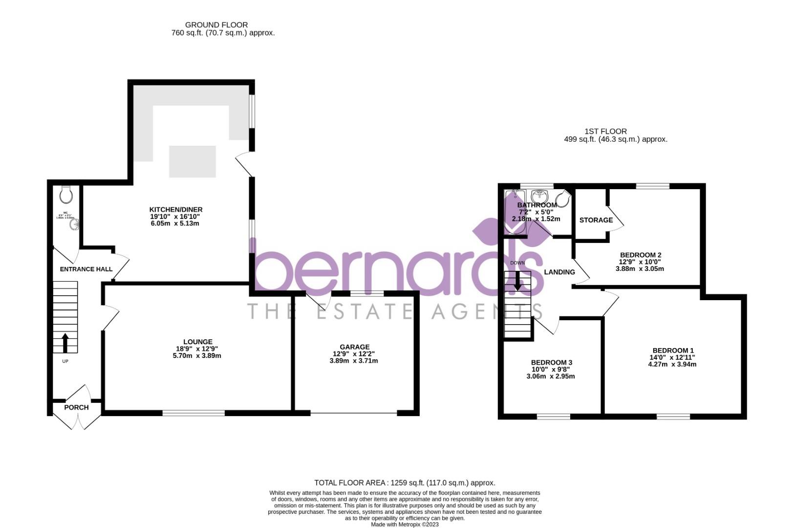 Rosebery Avenue, Cosham, Portsmouth PO6, 3 bedroom semidetached house