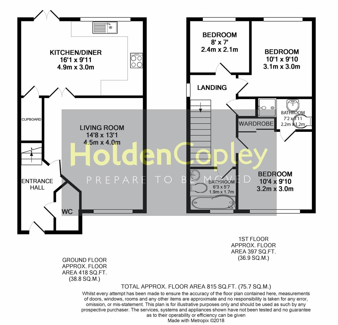 3 Bedrooms Semi-detached house to rent in Rosewall Court, Arnold, Nottingham NG5