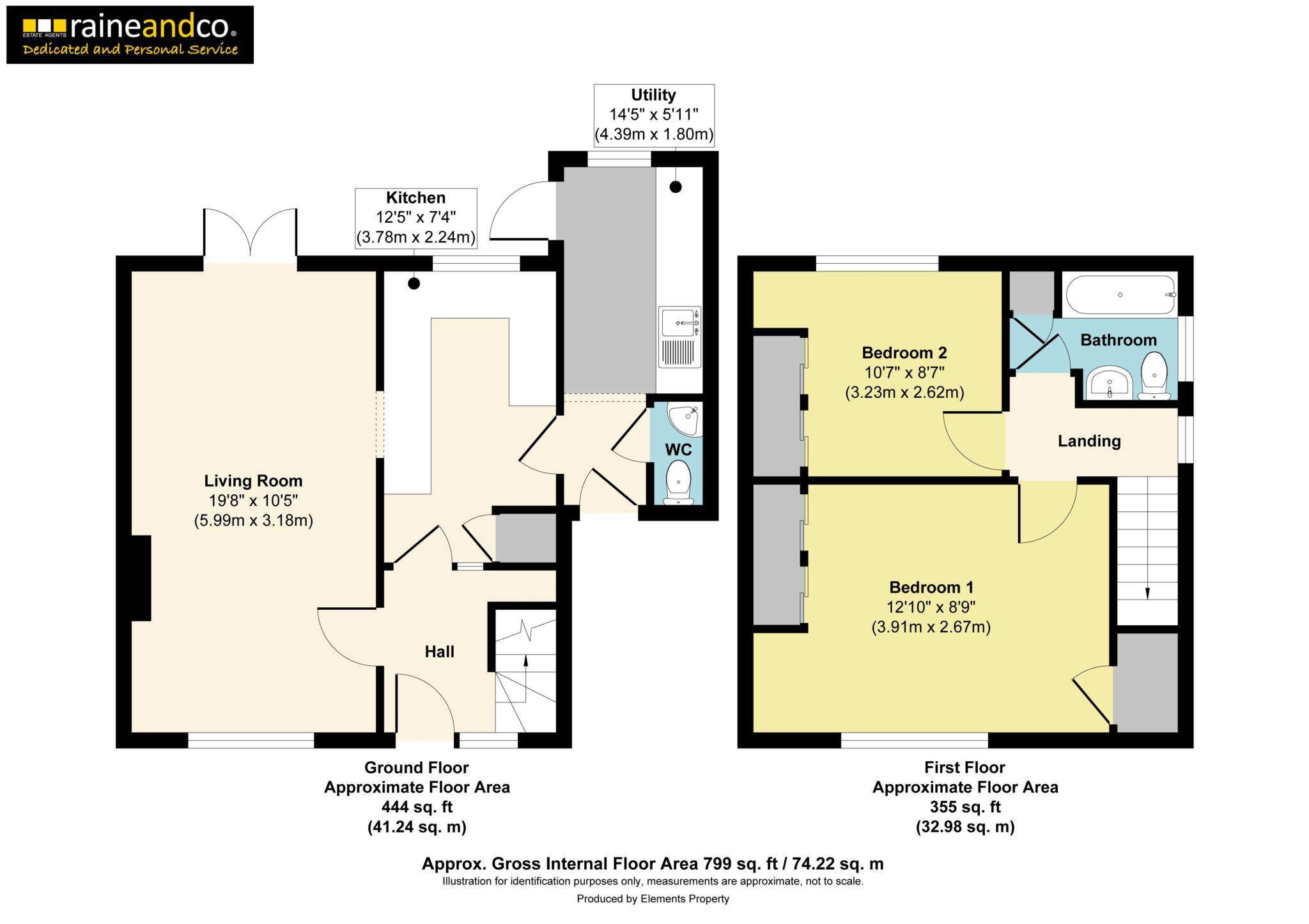 2, Haseldine Meadows, Hatfield floorplan