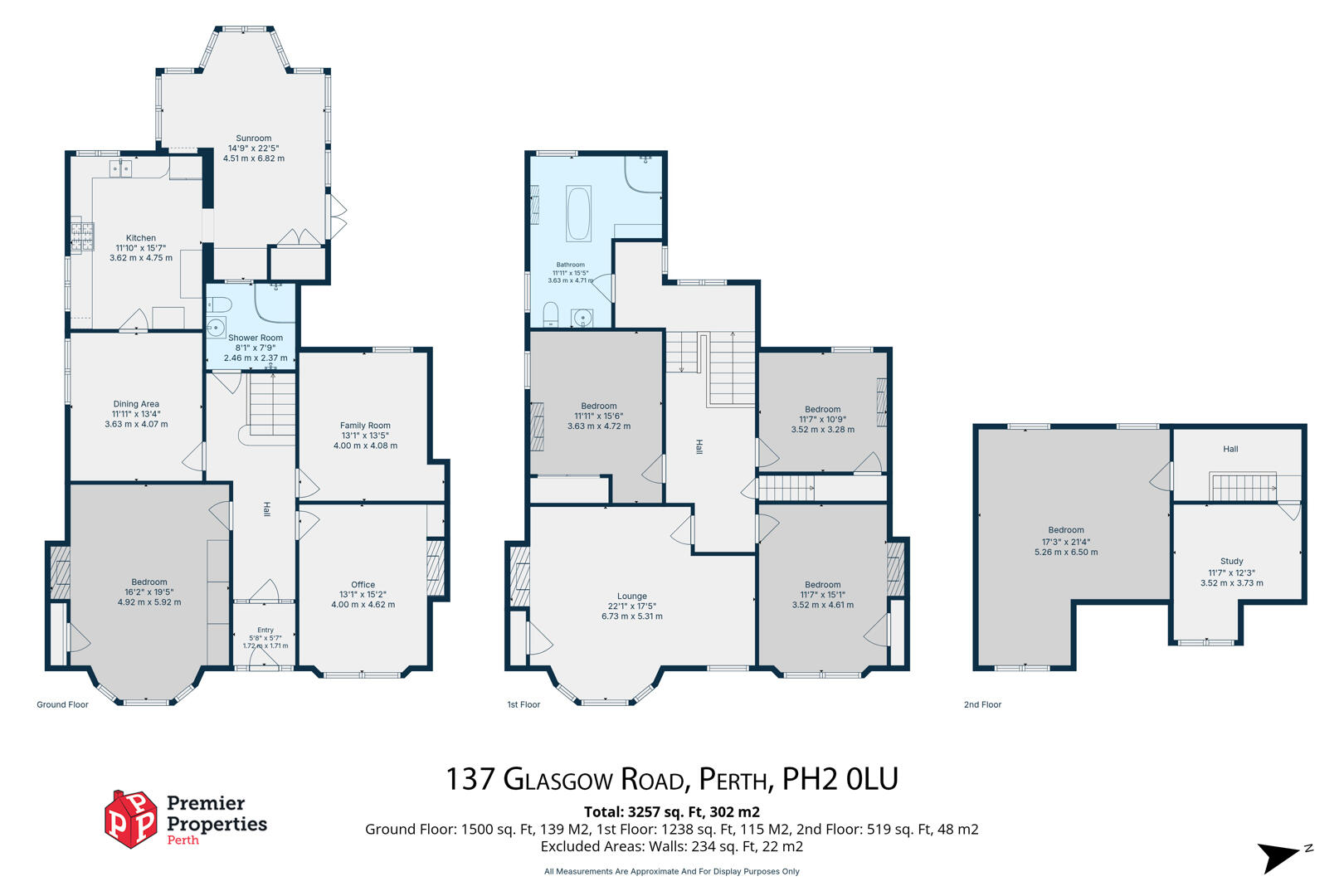 137, Glasgow Road, Perth floorplan