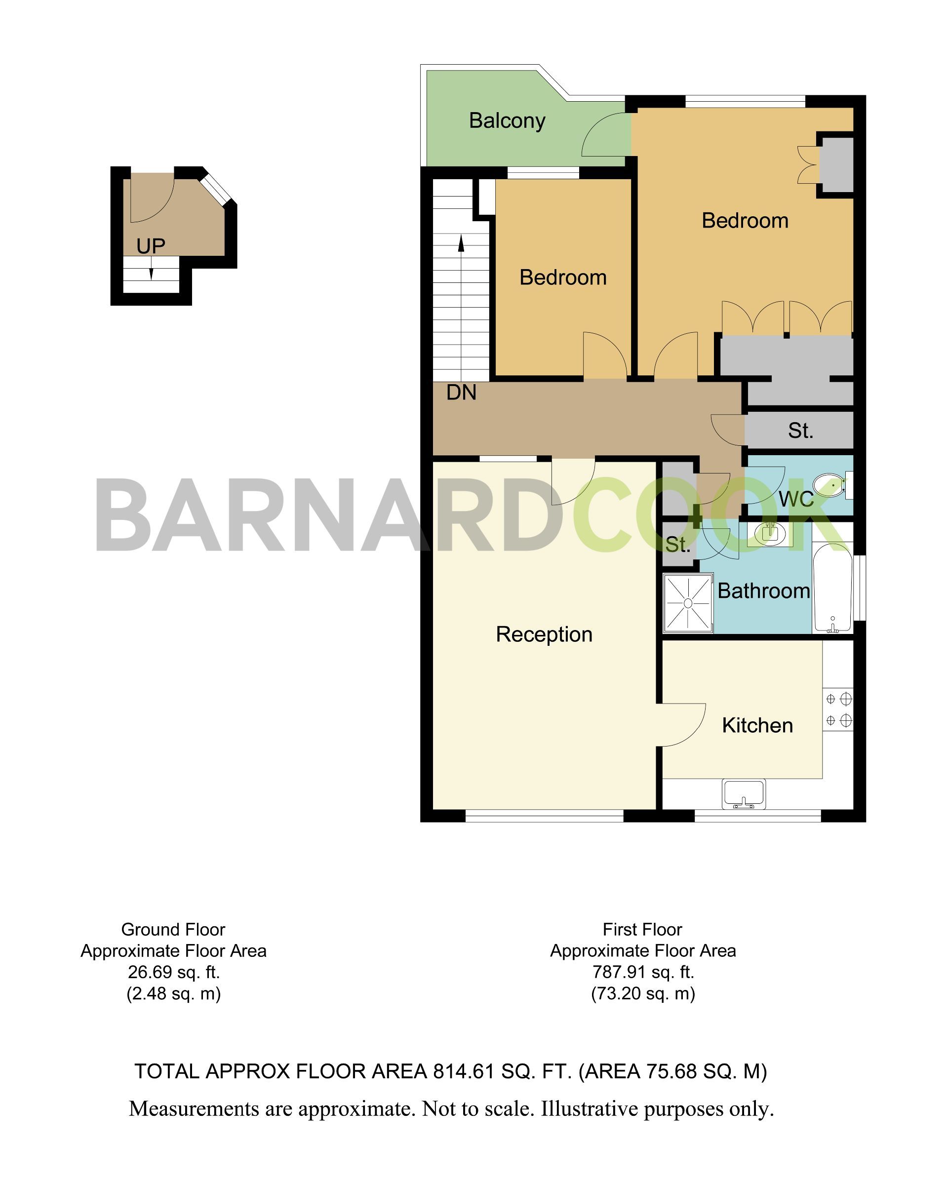 106b Bramley Road, London floorplan