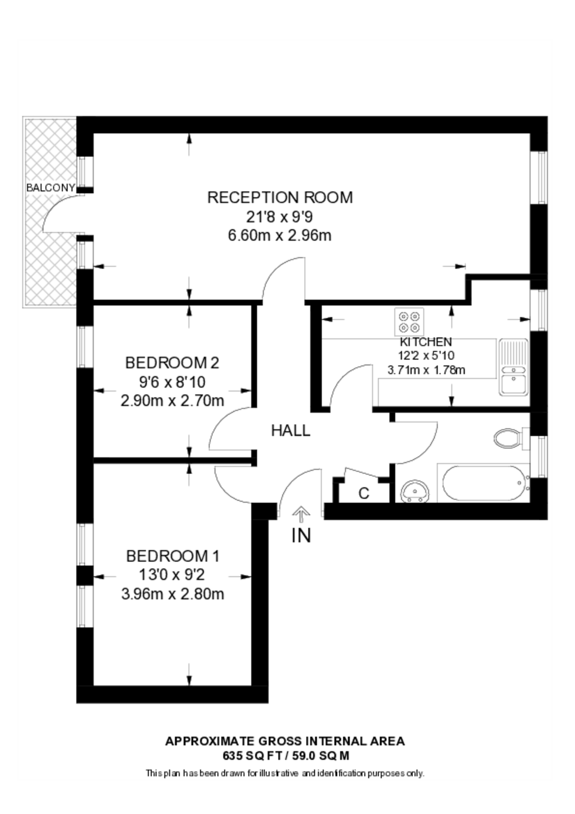 Peninsula Court, Isle Of Dogs floorplan