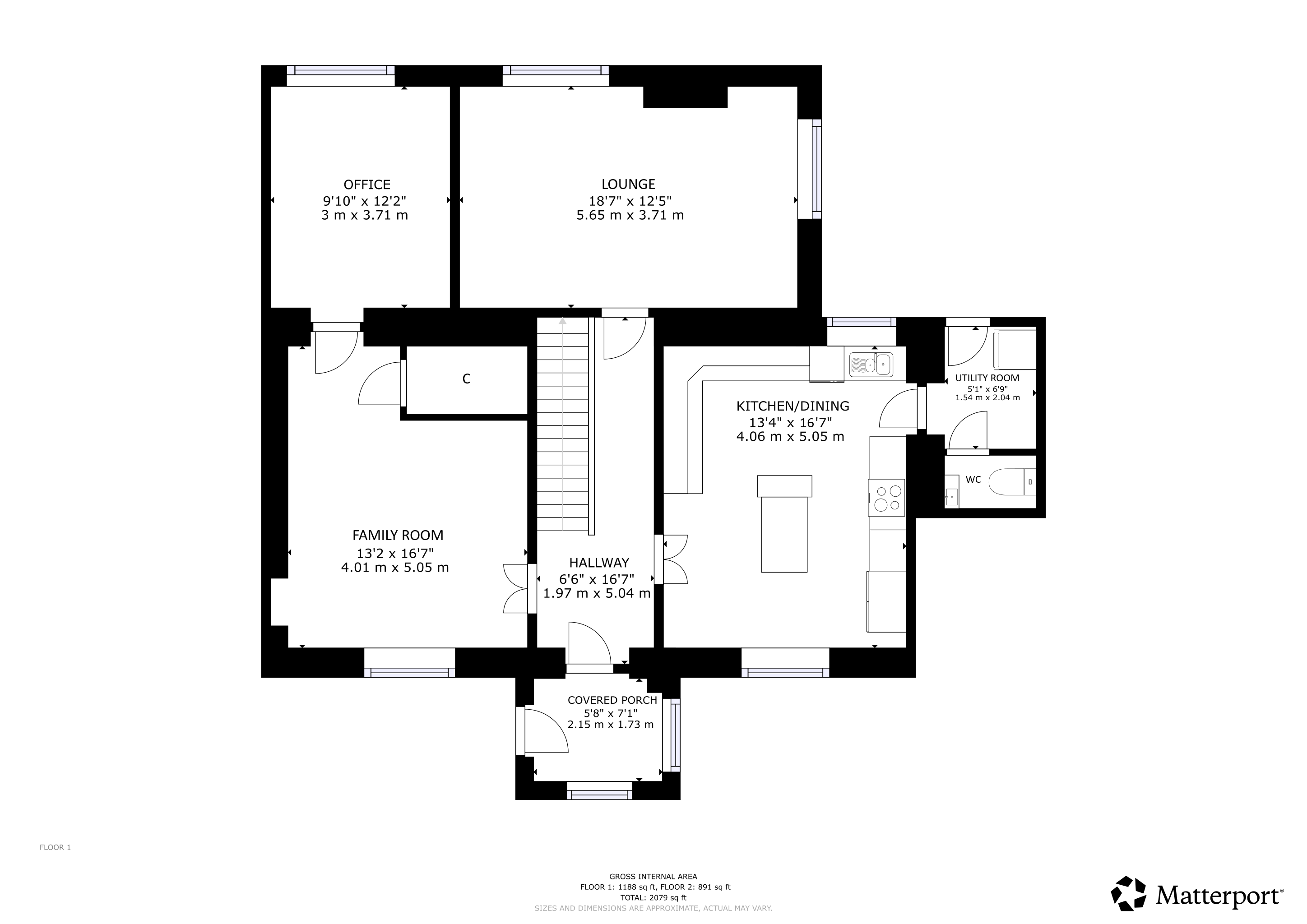Viewfield, Drymen Road, Alexandria floorplan