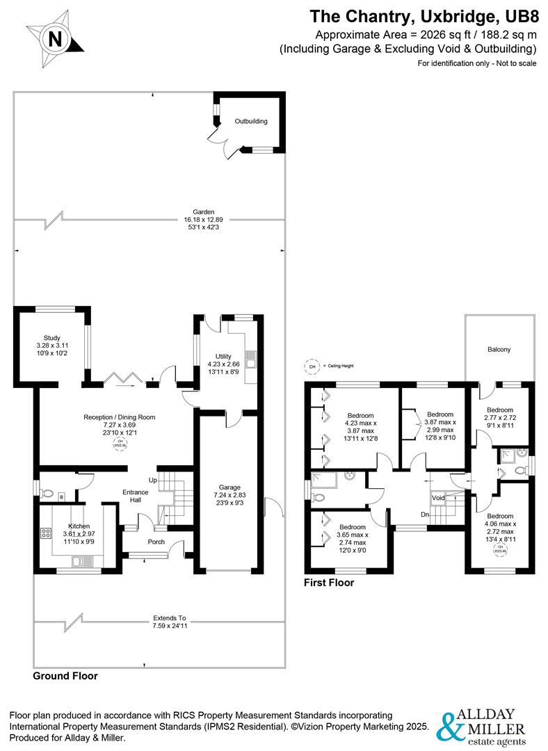 The Chantry, Uxbridge floorplan