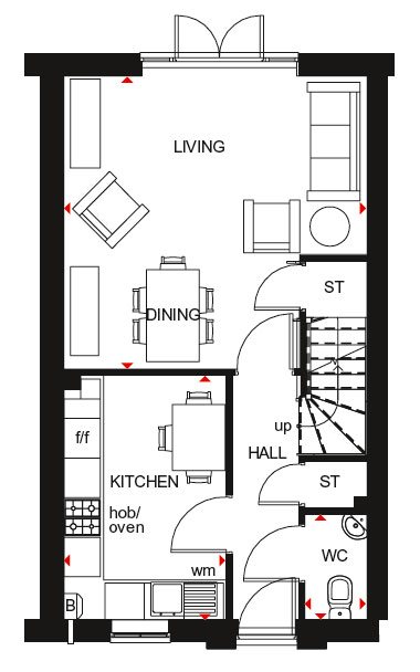 3 Bedrooms Semi-detached house for sale in 