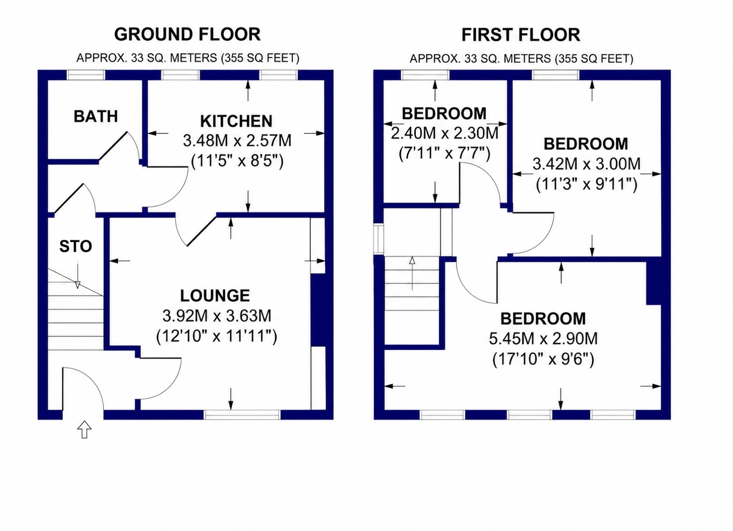 4, Ridge Crescent, Wakefield floorplan