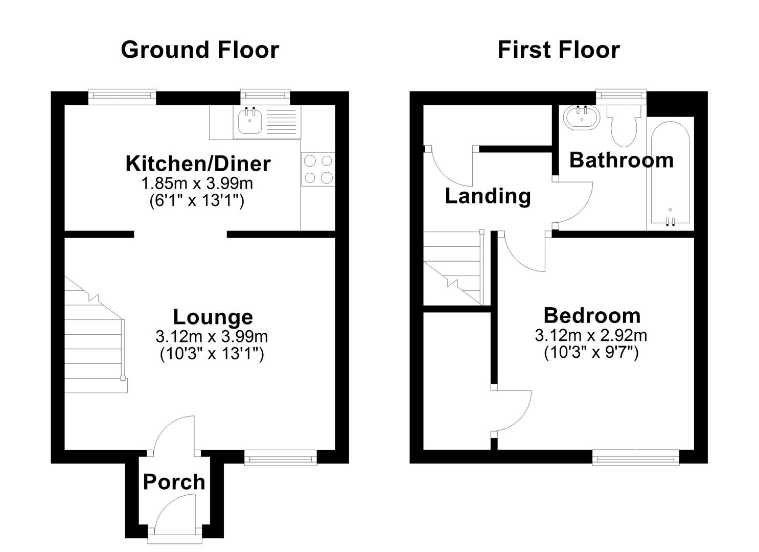 Binley Road, Chelmsford floorplan