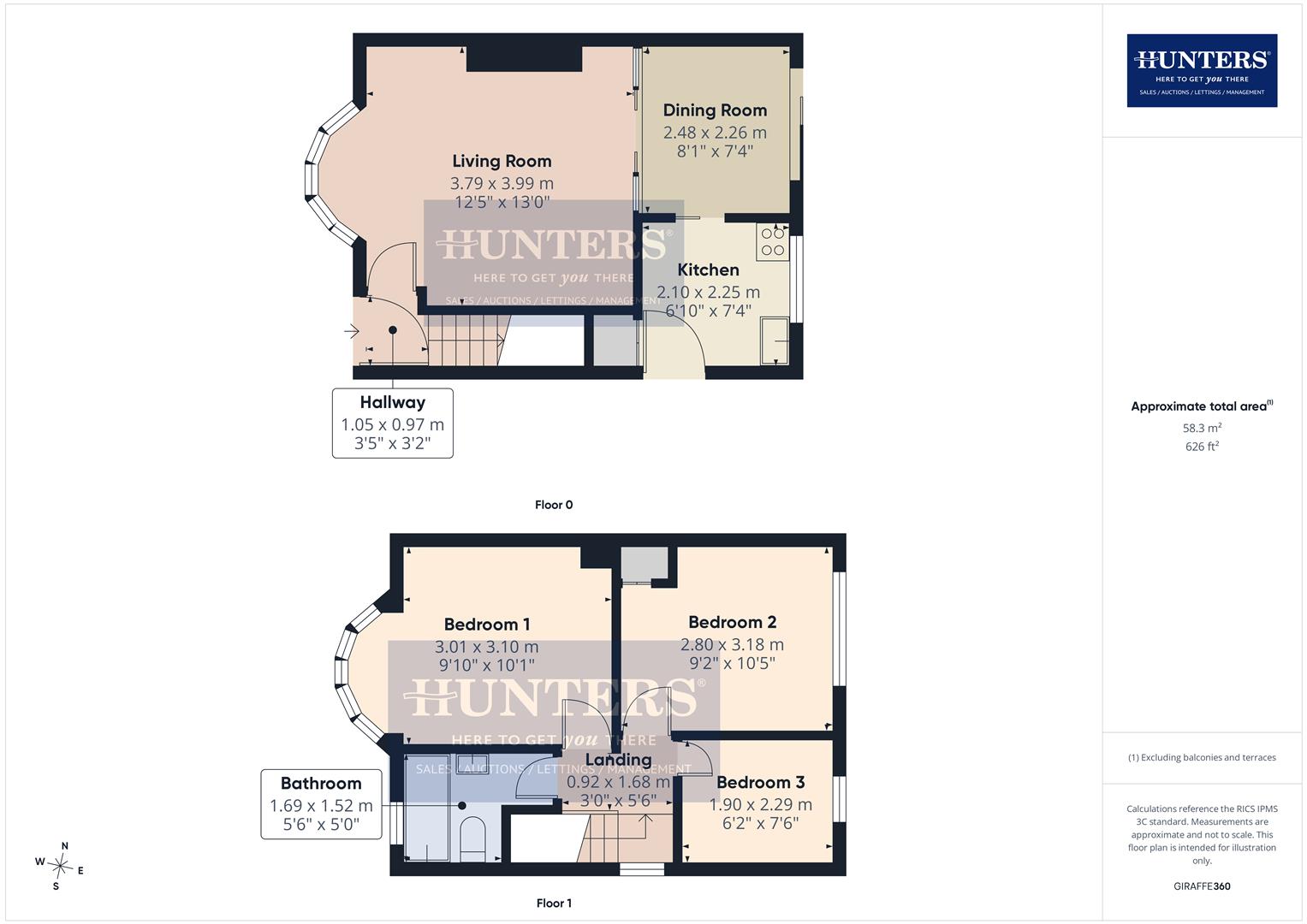 37, Torver Crescent, Sunderland floorplan