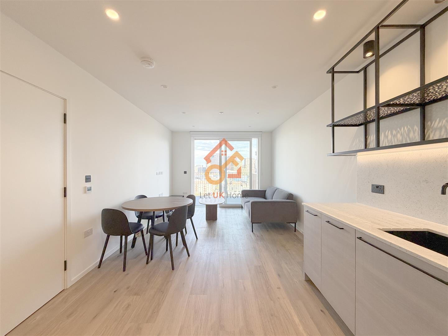 1-bed flat on Flat 905, Sisal House, 1 Lily Way, London, £2,200/mo