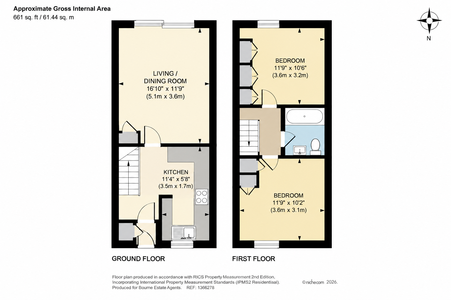 59, Inkerman Road, Woking floorplan