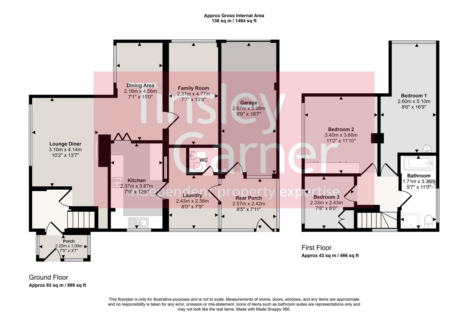 13, Bracken Close, Stoke-On-Trent floorplan