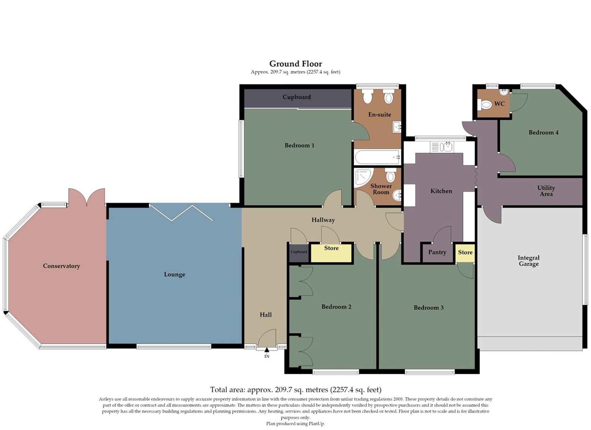 Montrose Mary Twill Lane, Swansea floorplan
