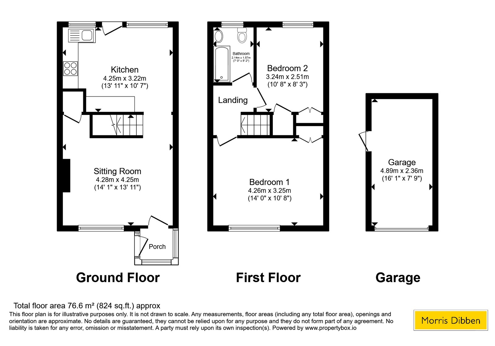 75, Elm Grove, Hampshire floorplan