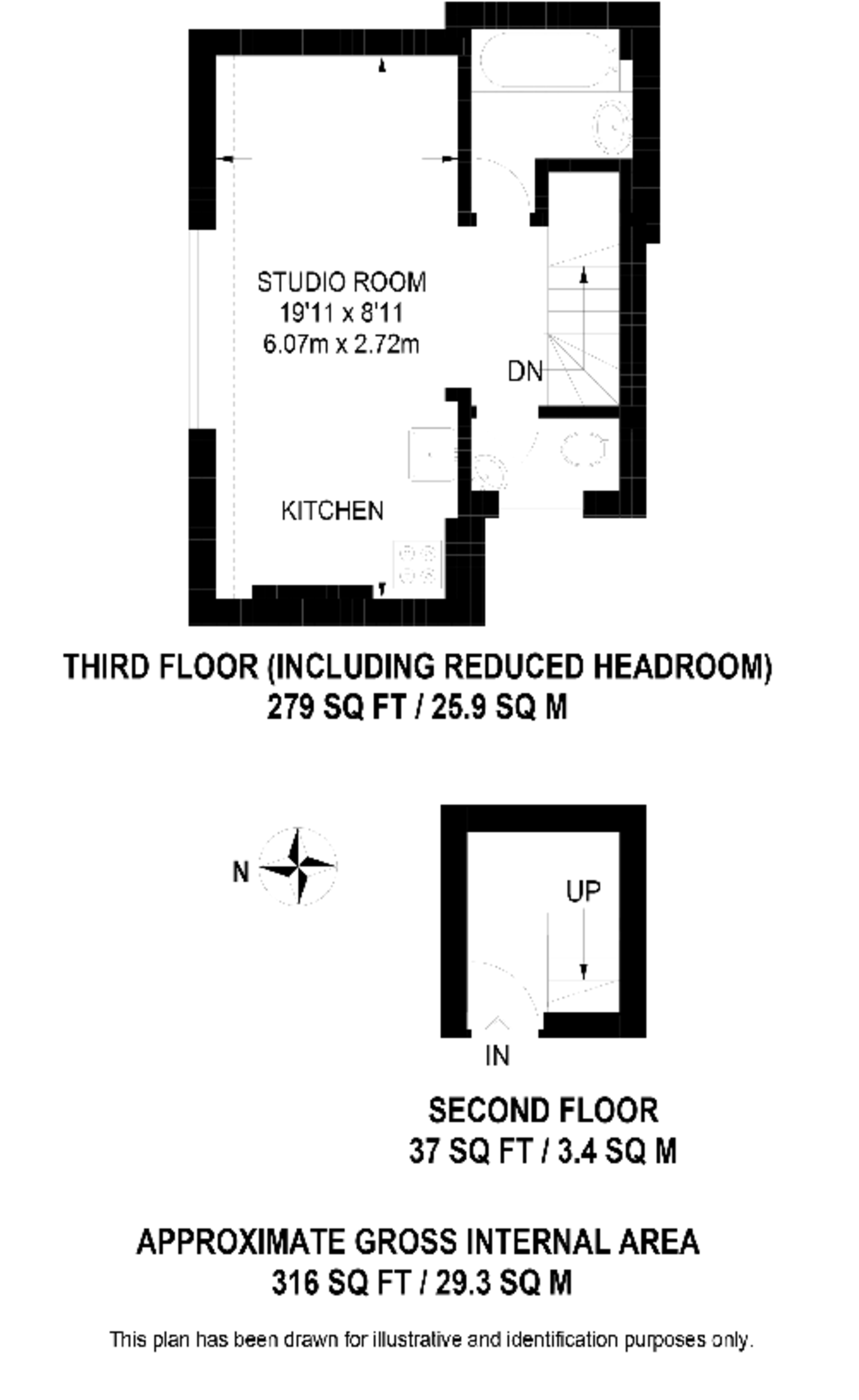 Electric Avenue, Brixton floorplan