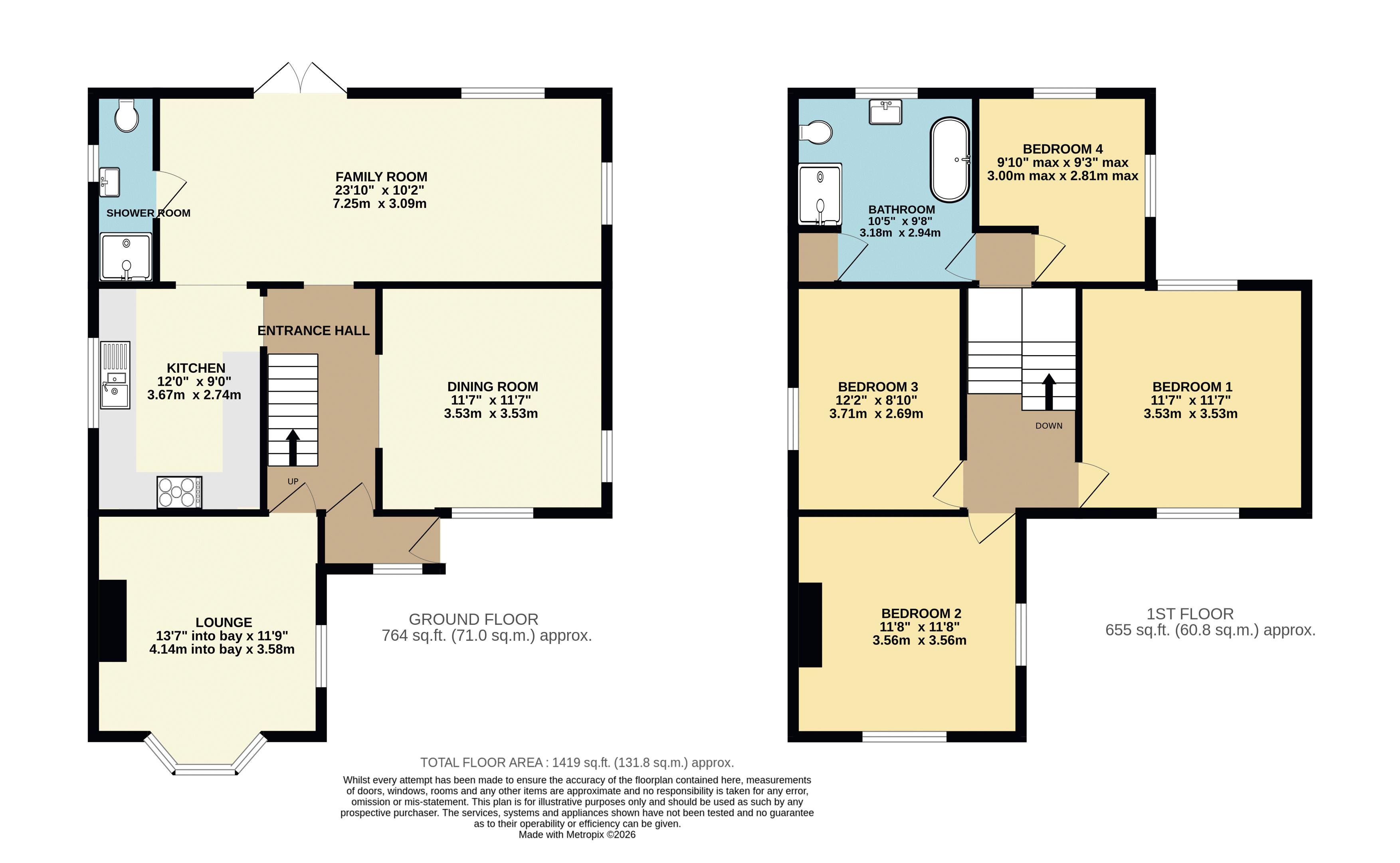 85, Station Road, Lincoln floorplan