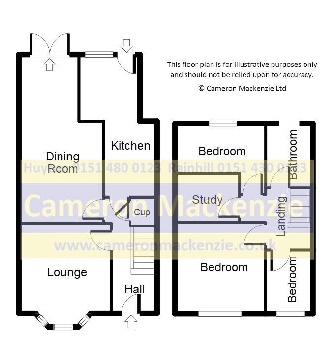 136, Rainhill Road, Prescot floorplan