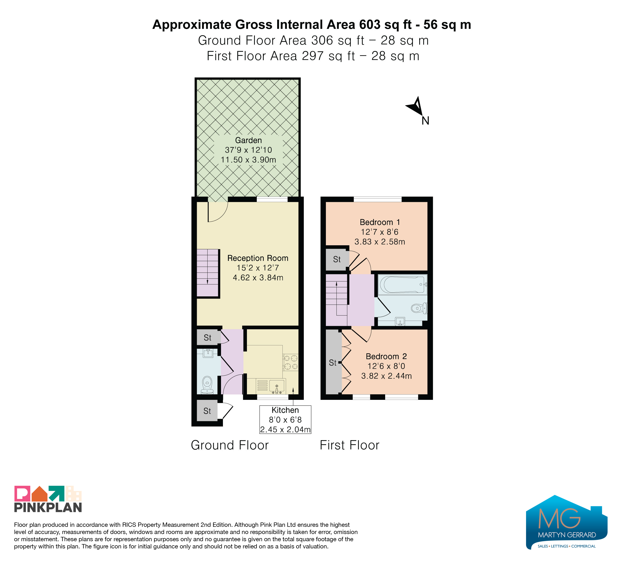 6, Simpson Close, London floorplan