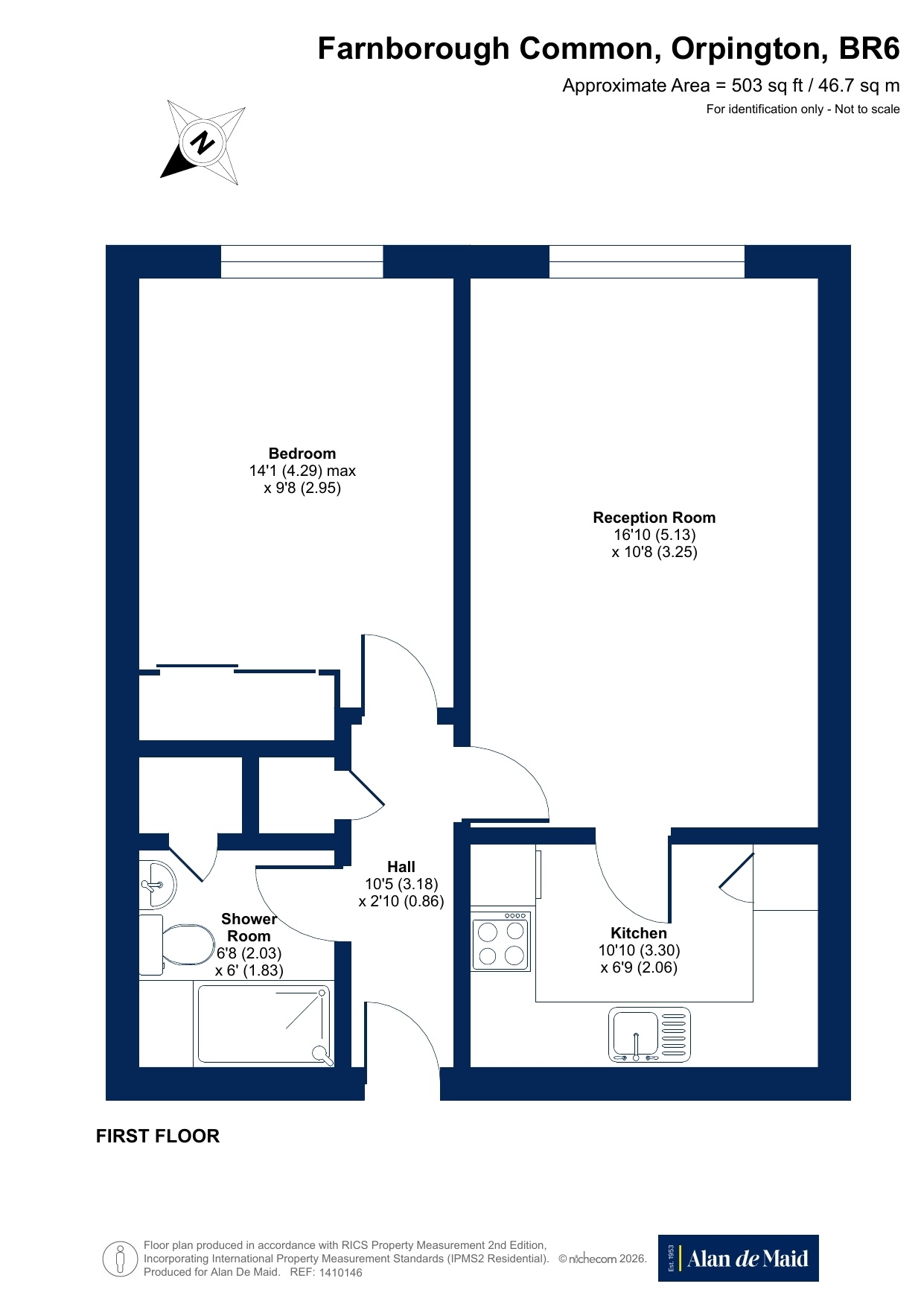 Flat 20, Summerlands Lodge,, Farnborough Common, Orpington floorplan