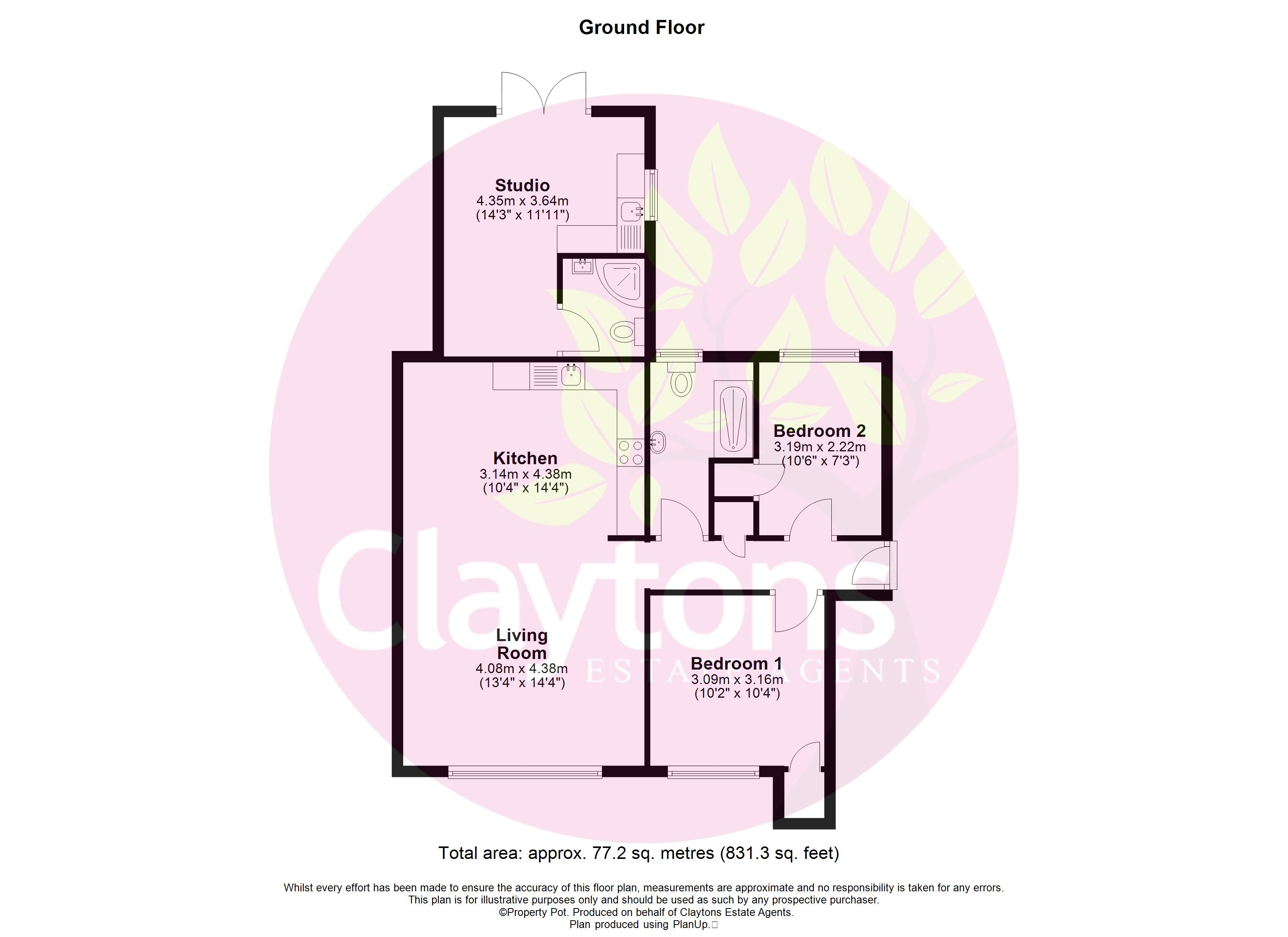 23, Heronslea, Watford floorplan