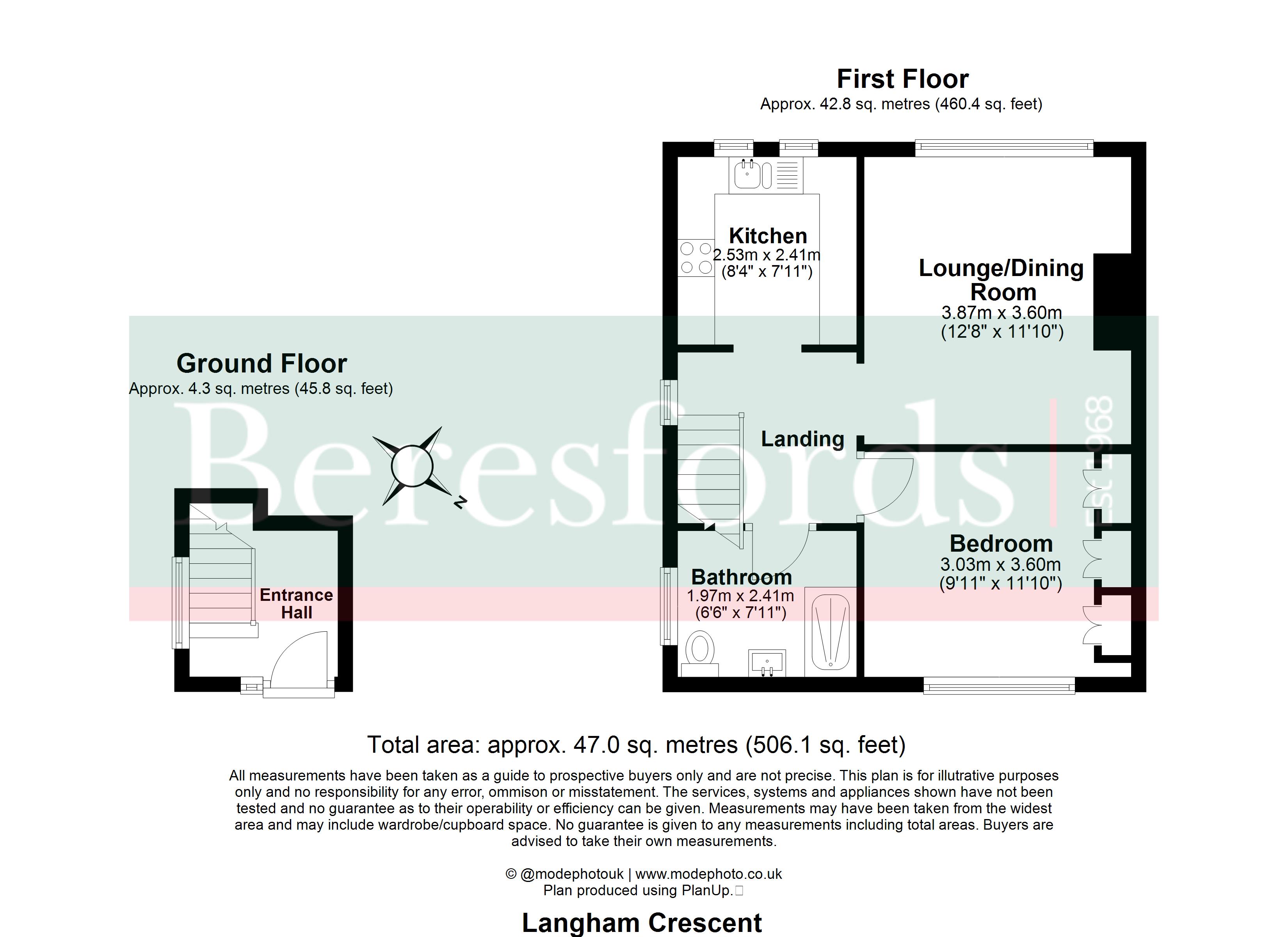 26A,, Langham Crescent, Essex floorplan