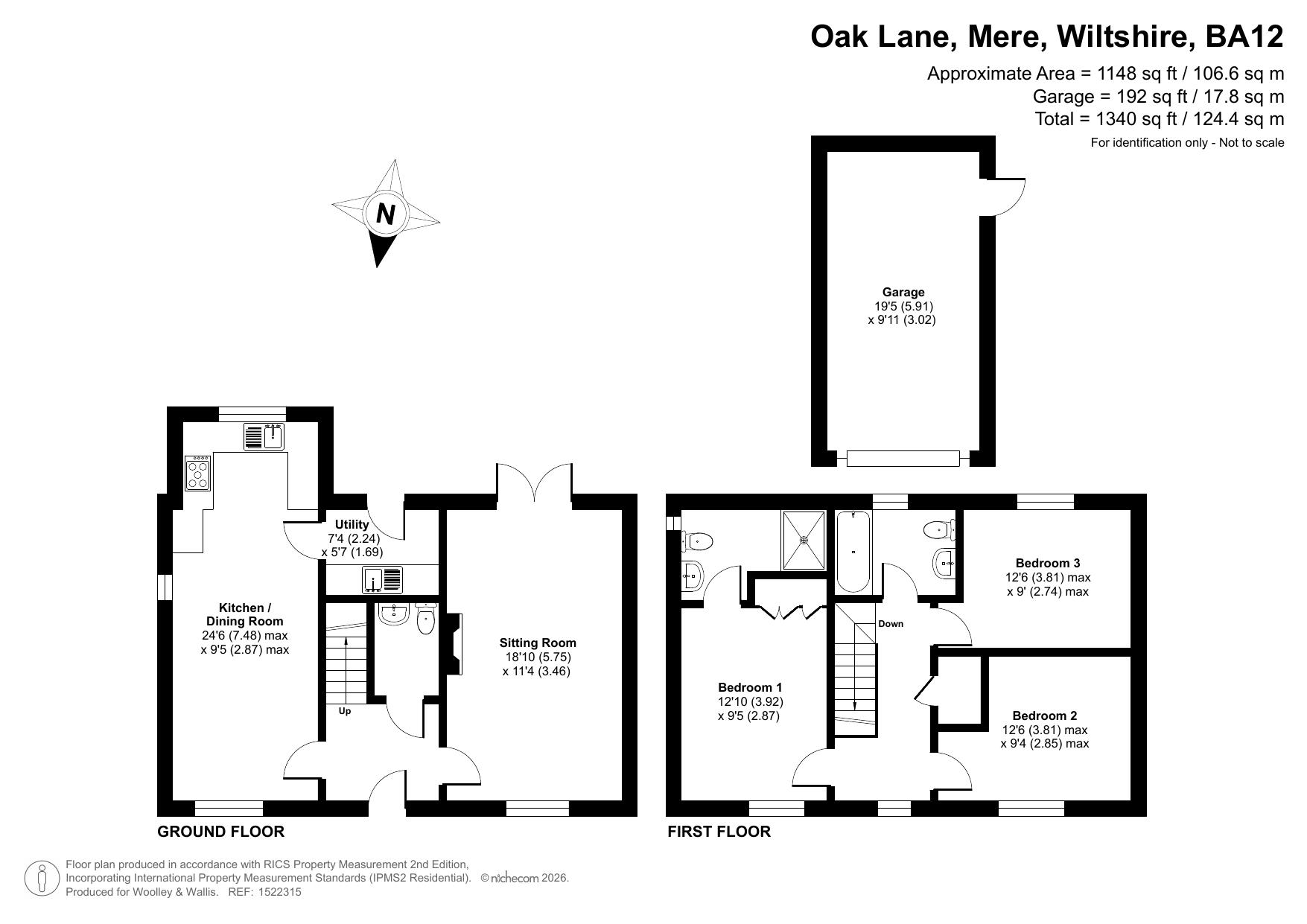 6, Oak Lane, Wiltshire floorplan