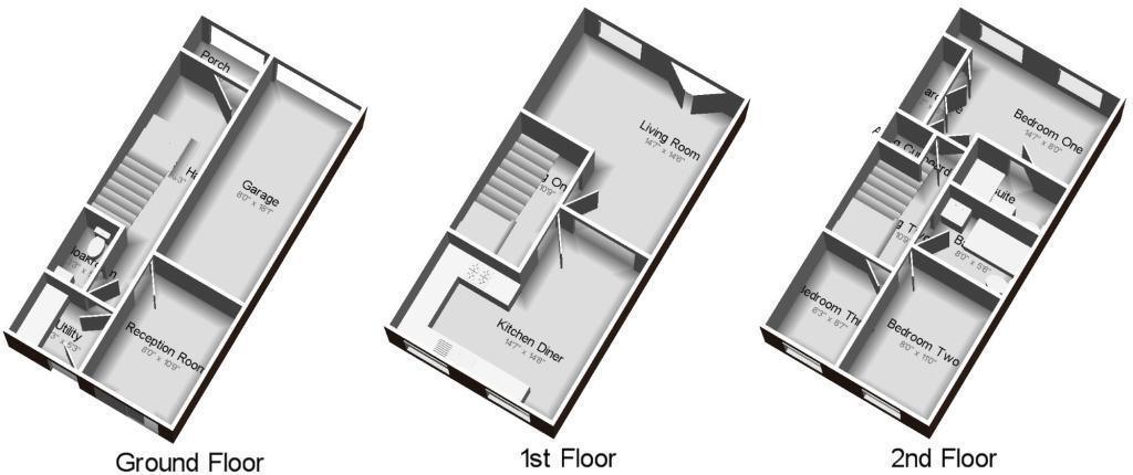 13, Eaton Drive, Rugeley floorplan