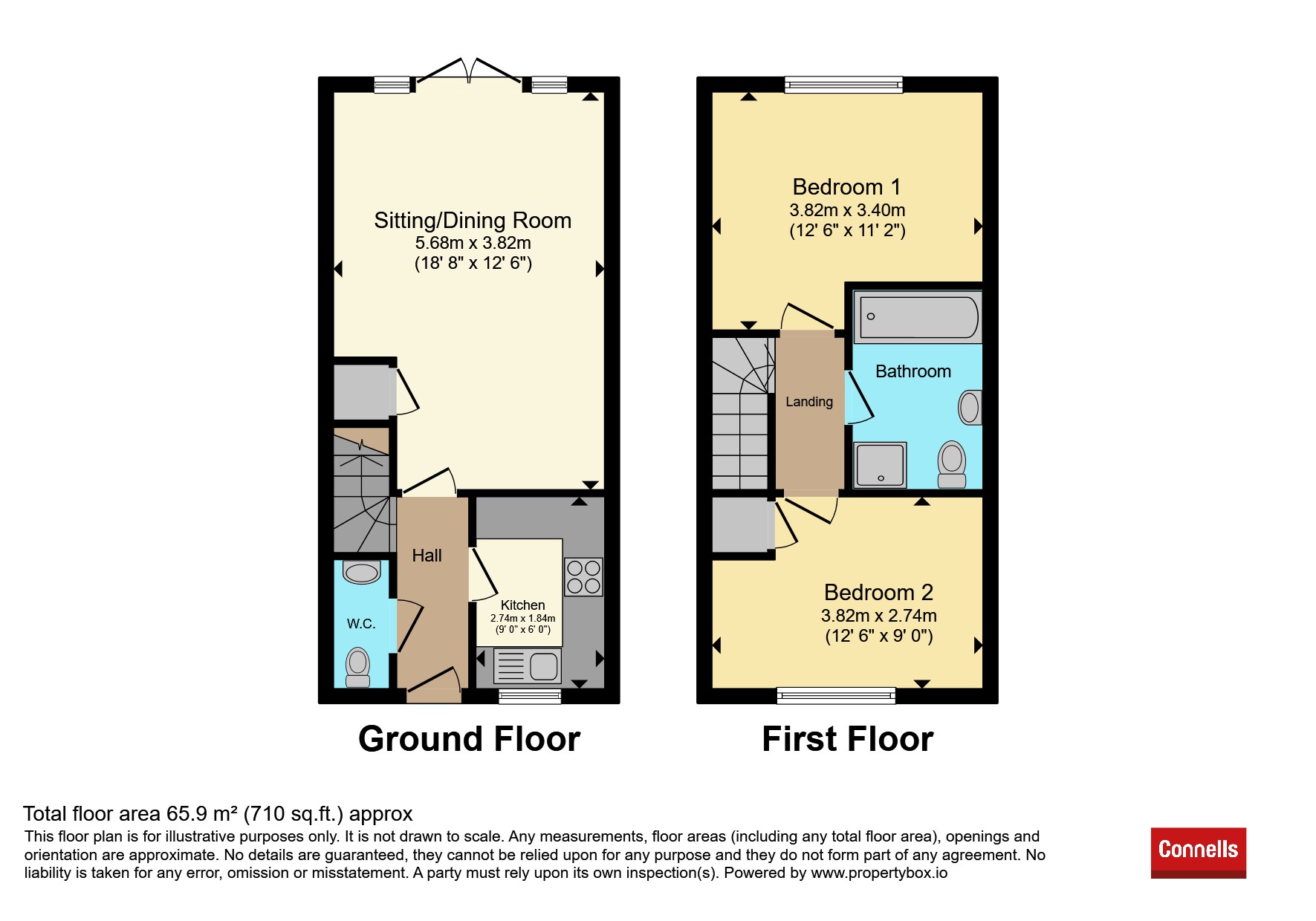 34, Marston Close, Banbury floorplan
