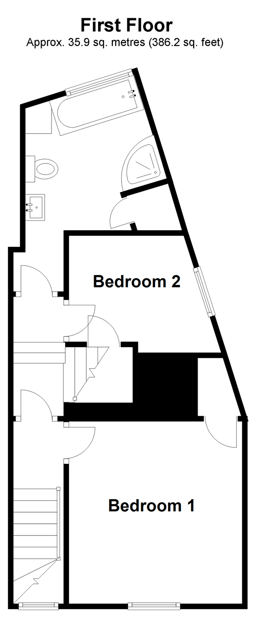 Dene Street, Dorking, Surrey RH4, 3 bedroom terraced house for sale