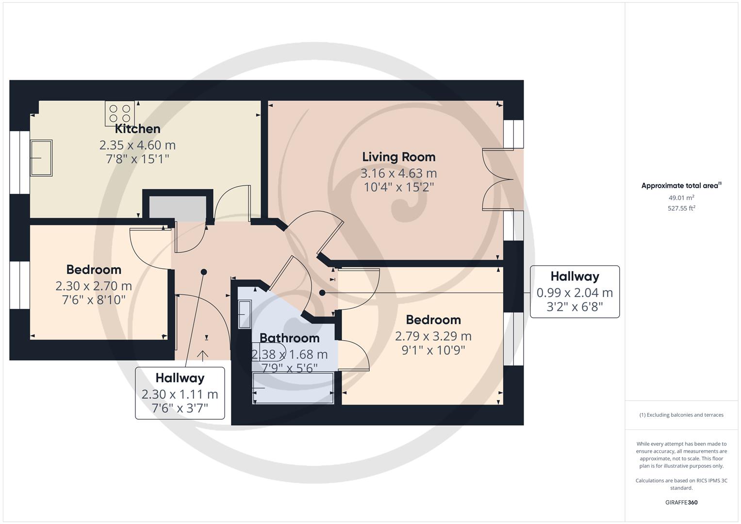 20, Fulneck Court, Pudsey floorplan