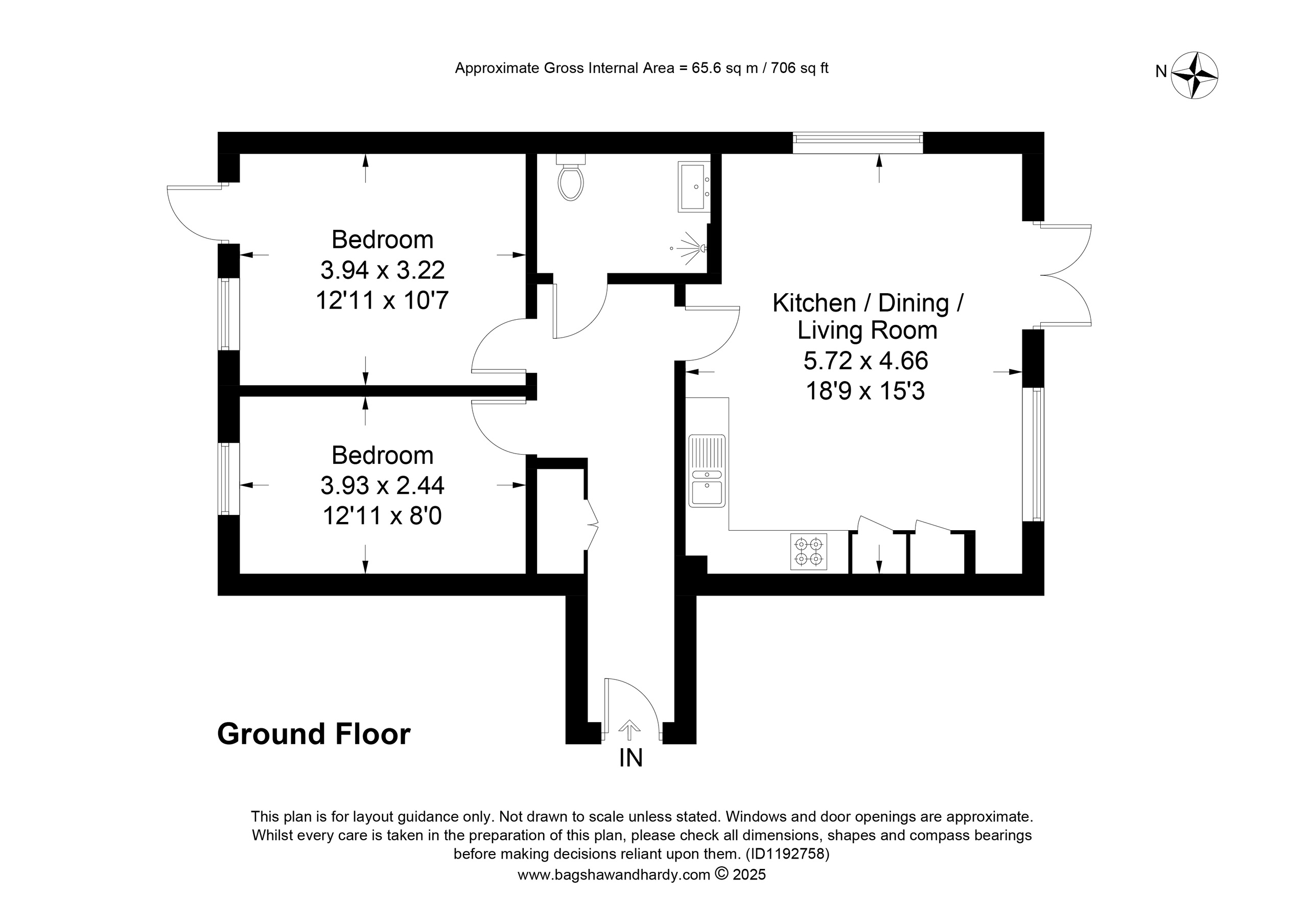 4 Litho House, Edenbridge floorplan