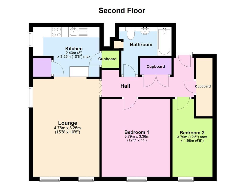 2 Bedrooms Flat for sale in Mallard Lane, Eynesbury, St. Neots PE19