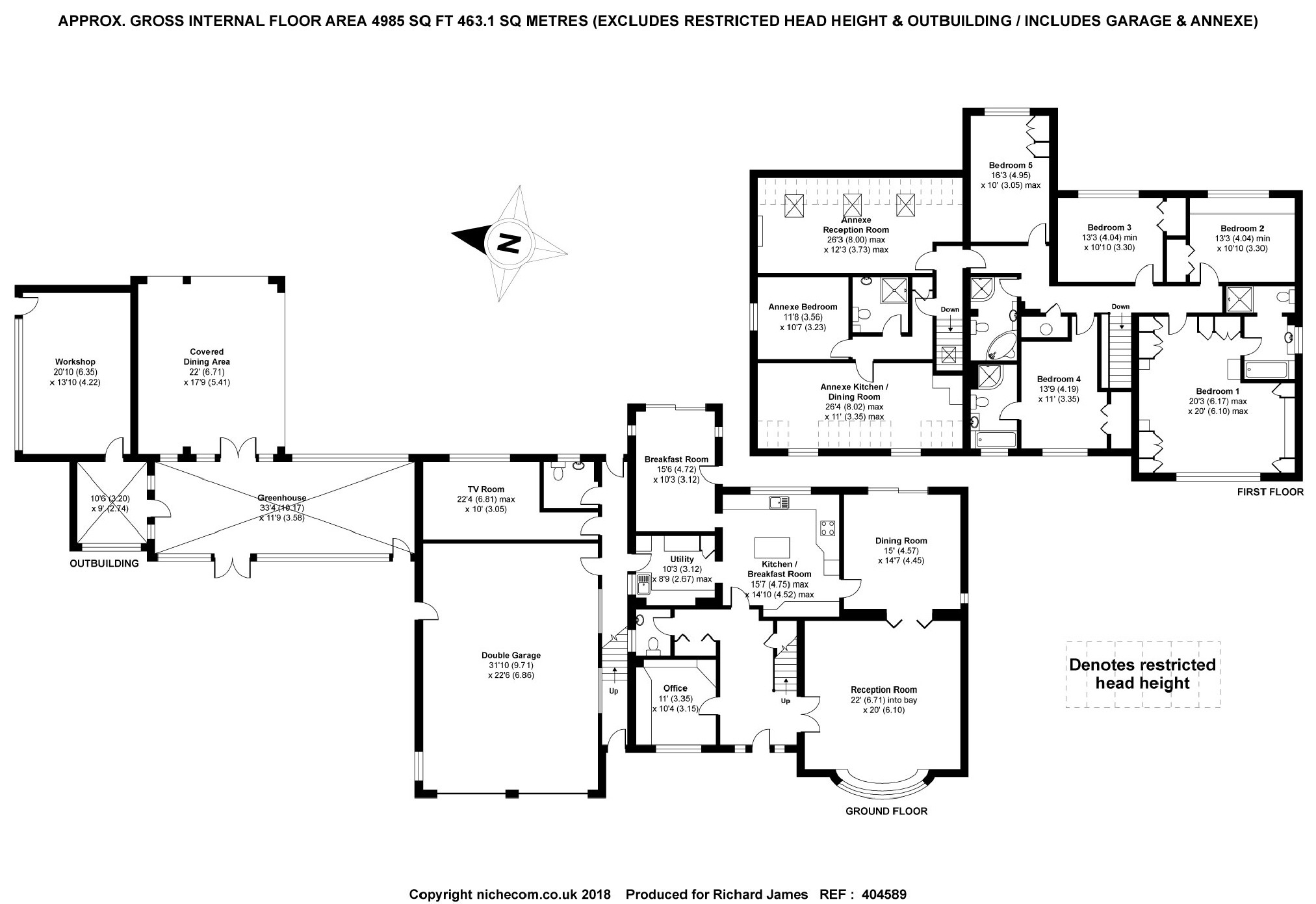 6 Bedrooms Detached house for sale in Marlborough Road, Royal Wootton Bassett, Wiltshire SN4